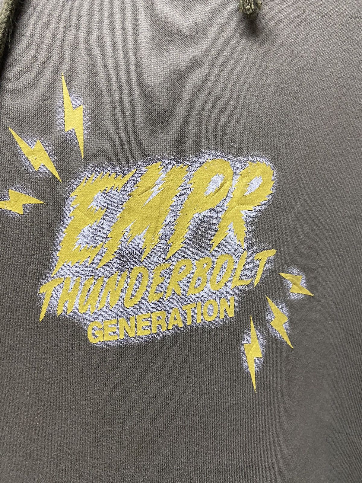 Japanese Brand EMPR ThunderBolt Generation Hoodie Size US XL / EU 56 / 4 - 4 Thumbnail