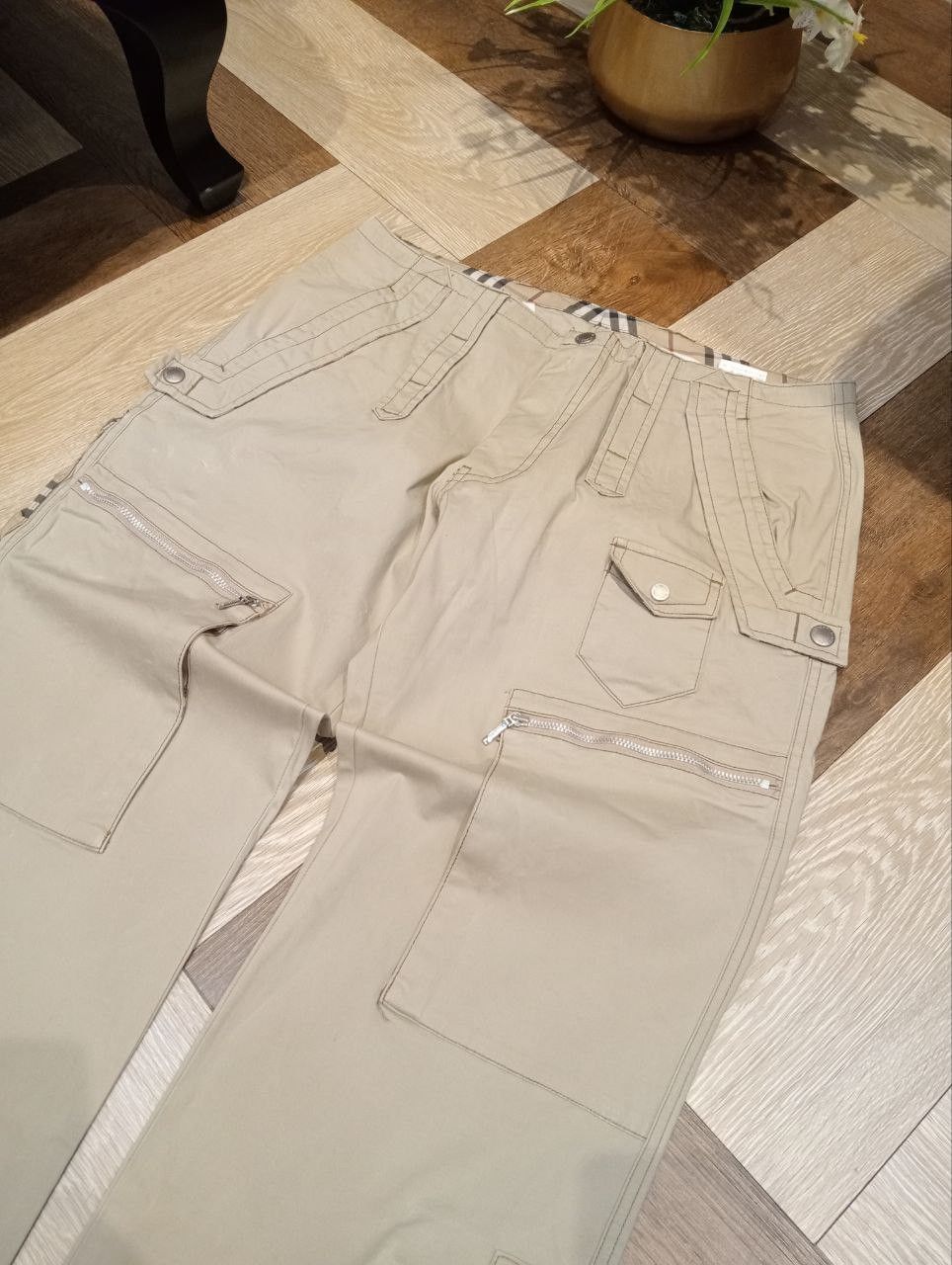 Burberry BURBERRY BLACK LABEL CARGO PANTS Size 31" - 4 Thumbnail