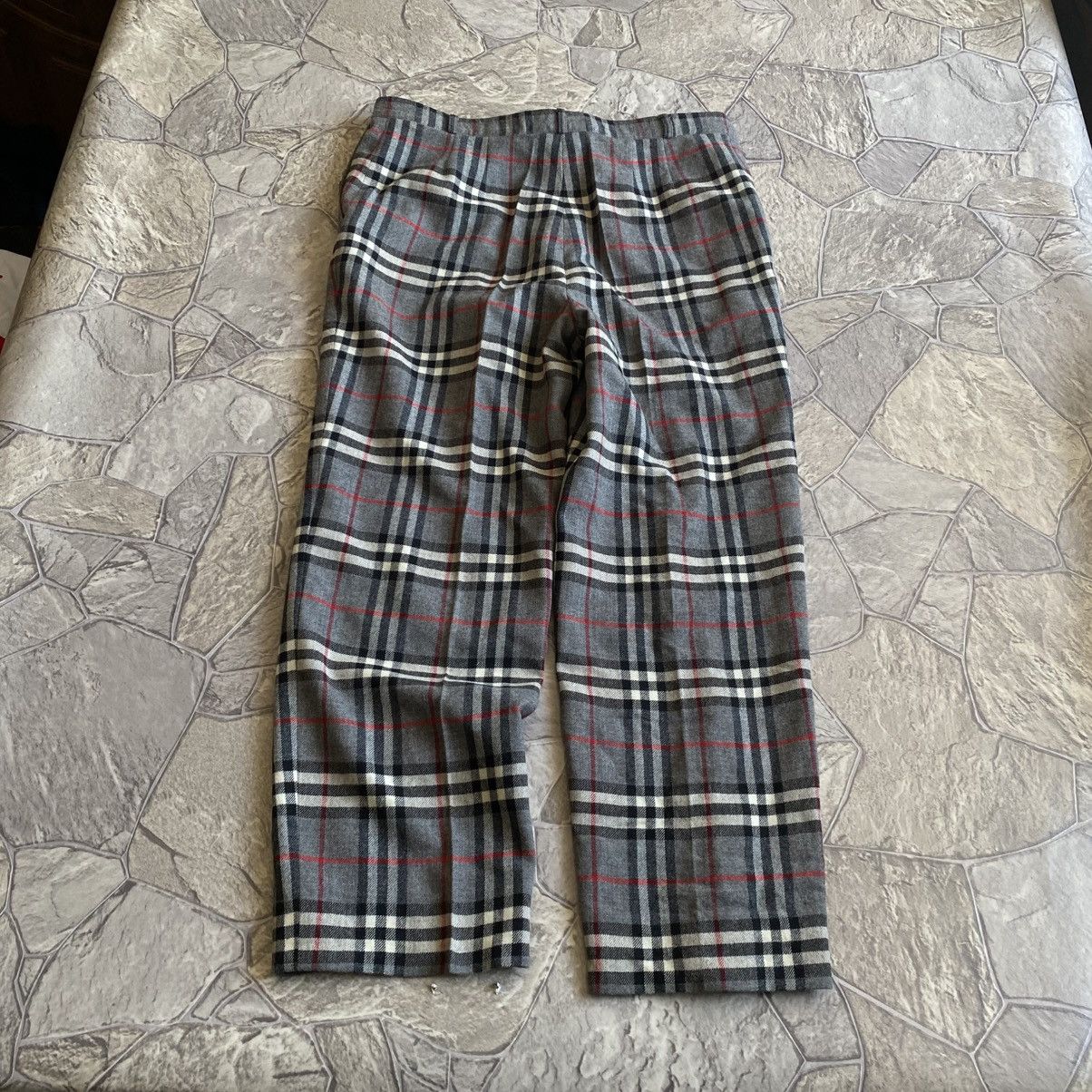 Burberry Vintage Burberrys Nova Check Wool Archival Burberry Pants Size US 34 / EU 50 - 5 Thumbnail