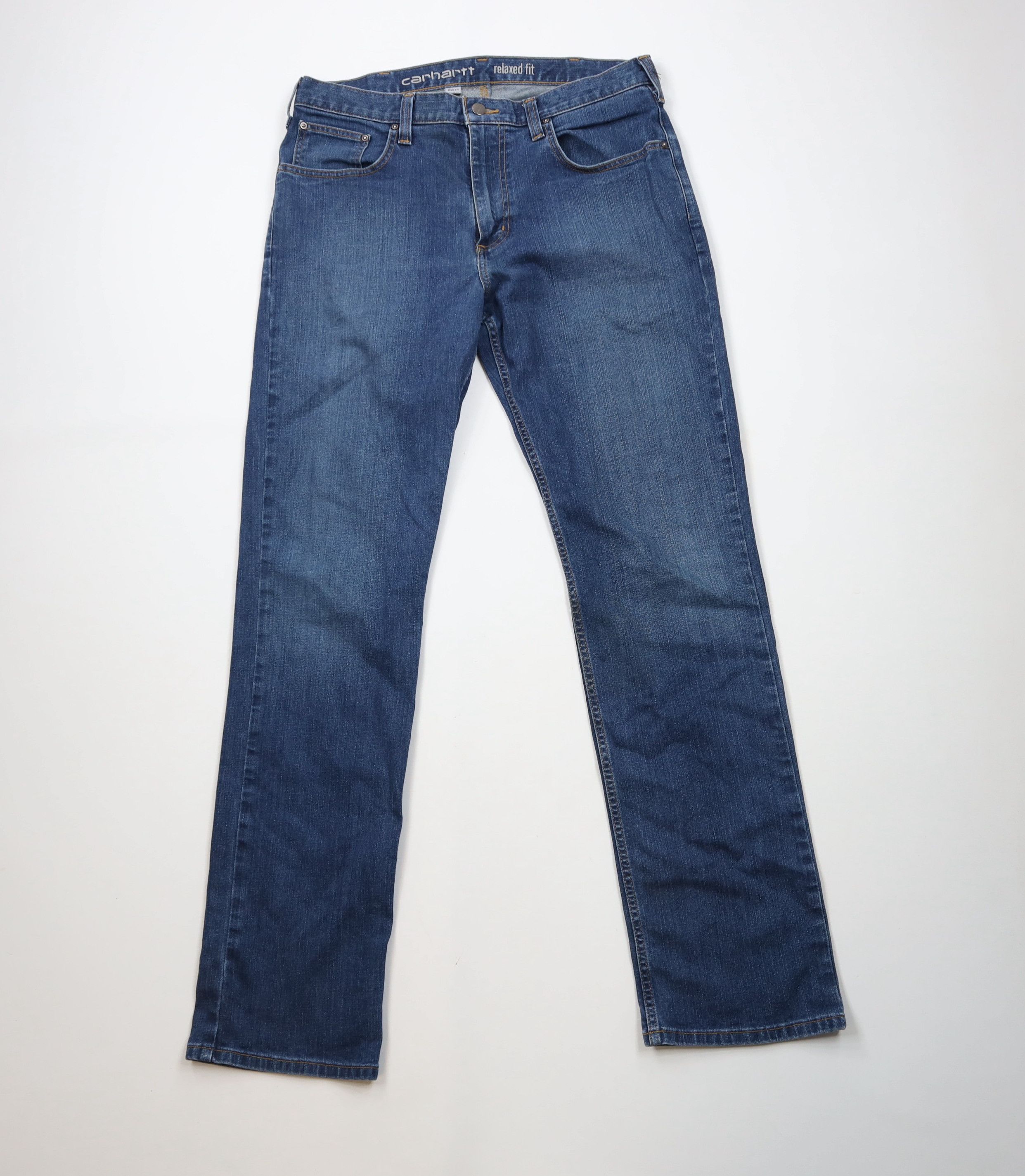 Carhartt × Vintage Vintage Y2K Carhartt Relaxed Fit Straight Leg Denim Jeans Size US 34 / EU 50 - 1 Thumbnail