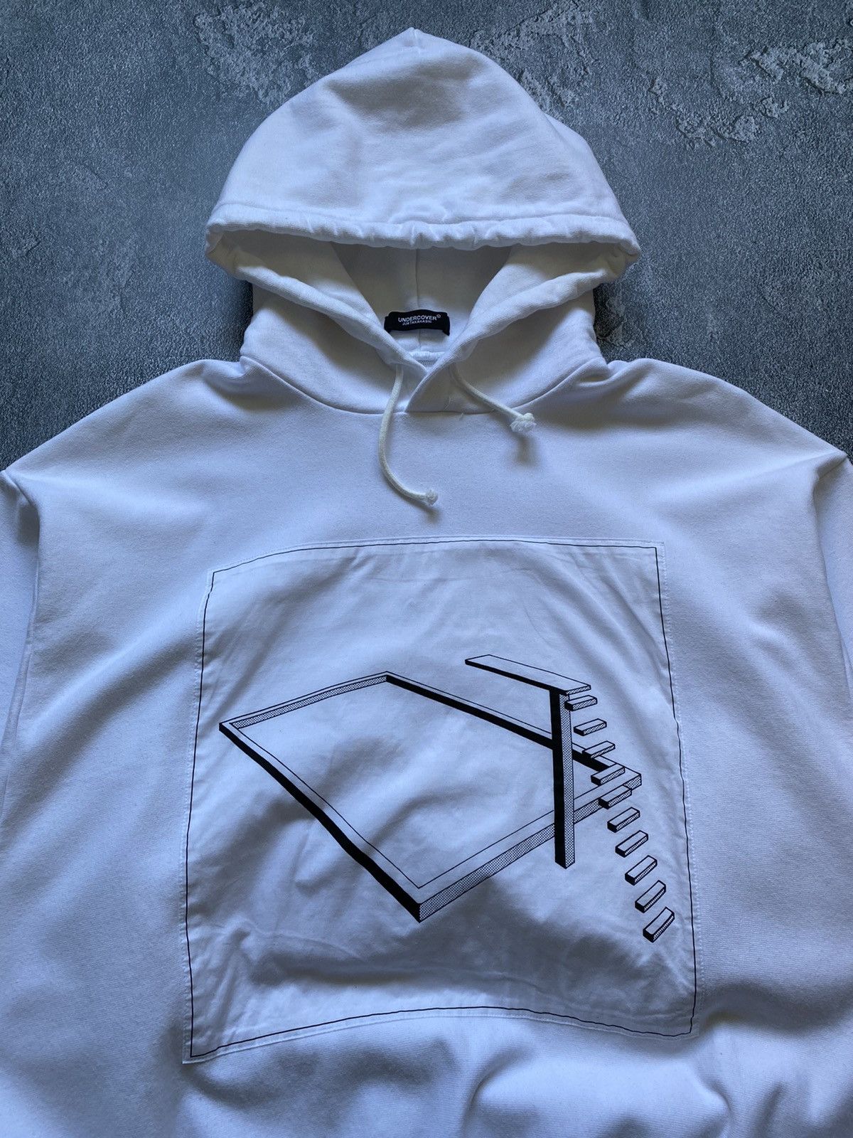 Undercover undercover jun takahashi Graphic Print Drawstring Hoodie Size US M / EU 48-50 / 2 - 5 Thumbnail