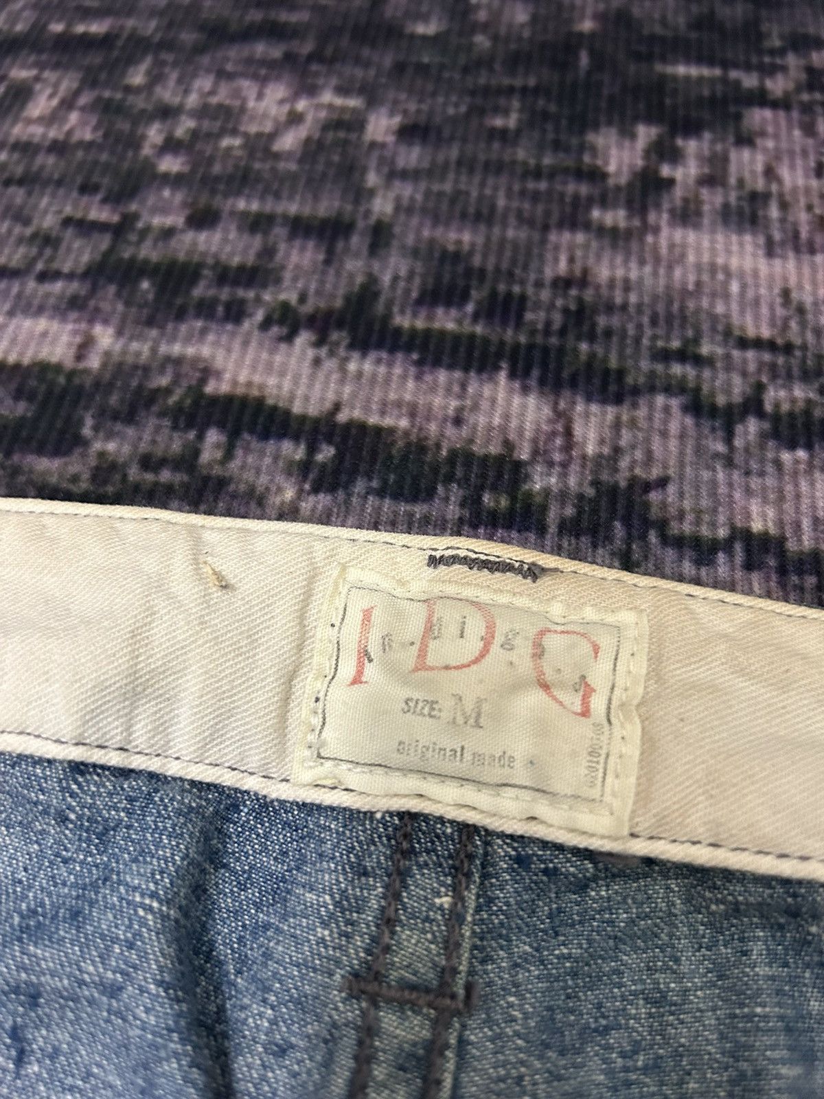 Indigo Vintage IDG Indigo Japan Washed Jeans Size US 32 / EU 48 - 11 Thumbnail