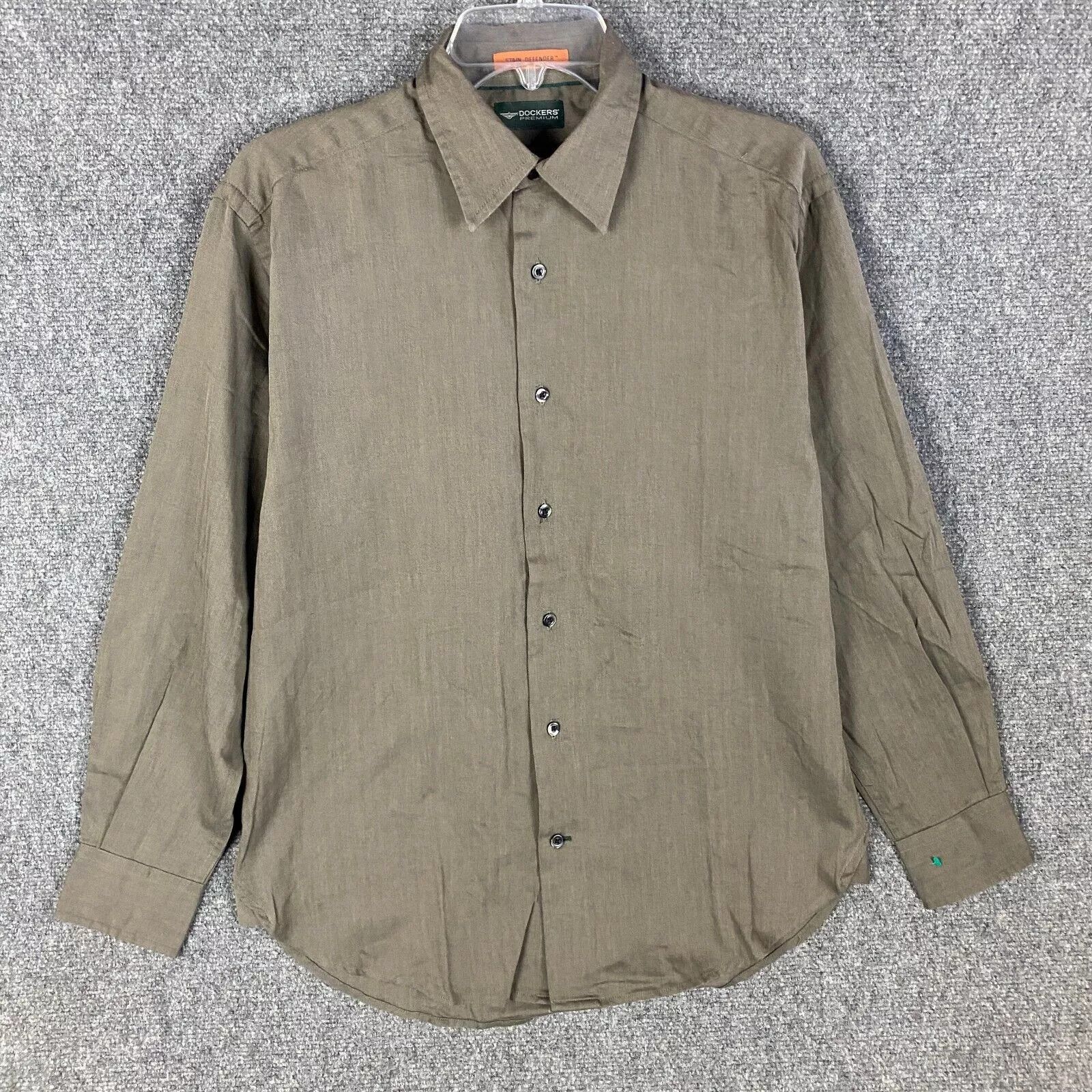 Dockers Dockers Button Up Shirt Men's Small Long Sleeve Cotton S Size US S / EU 44-46 / 1 - 1 Thumbnail