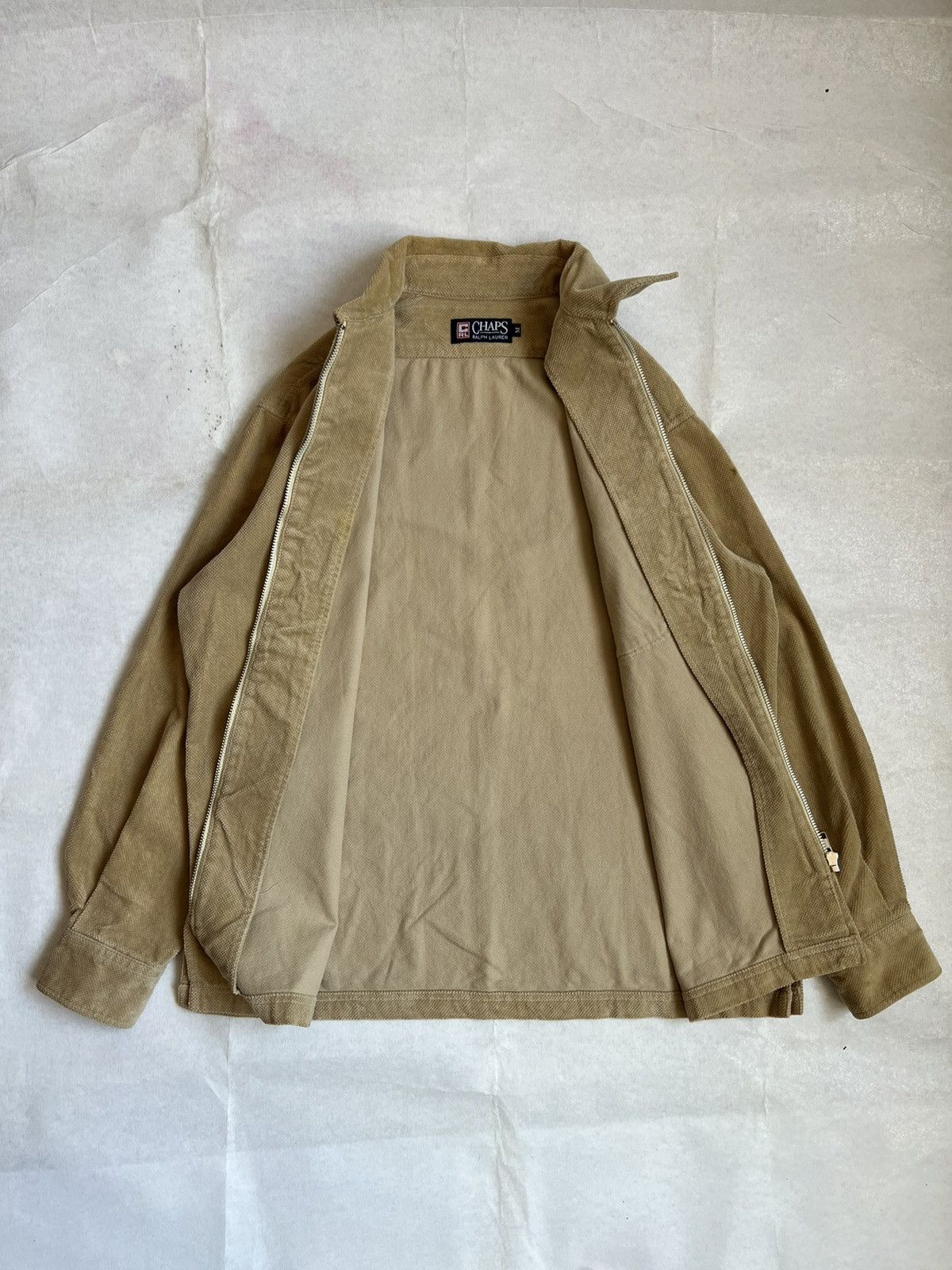 Chaps Ralph Lauren Chaps Ralph Lauren Single Pocket Corduroy Beige Jacket Size US M / EU 48-50 / 2 - 9 Thumbnail