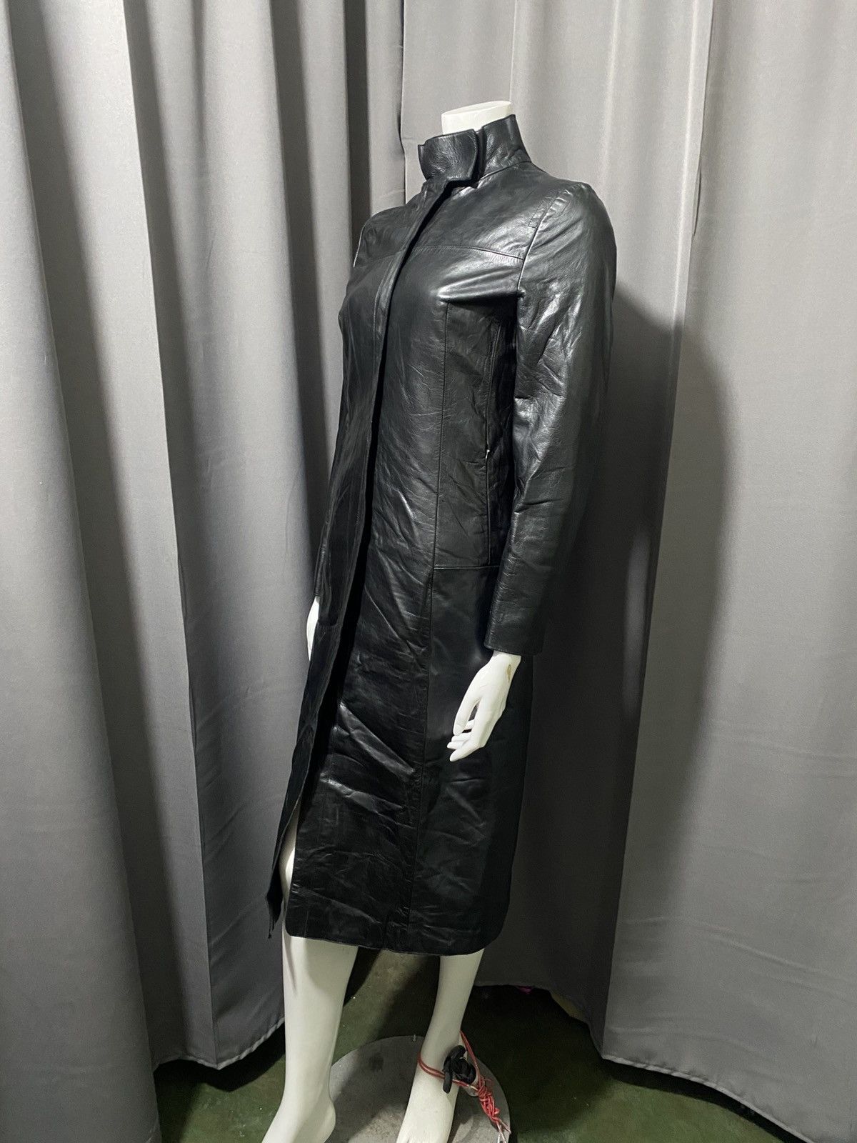 Costume National- Leather Coat