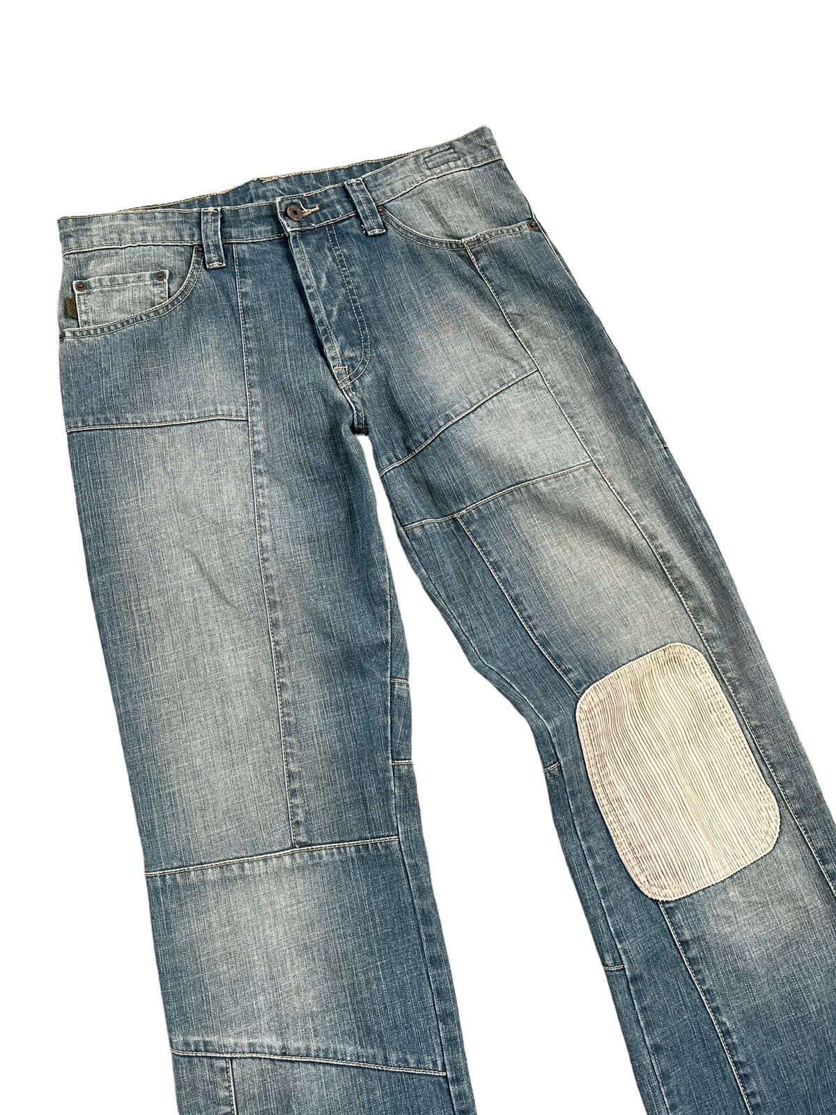 Japanese Brand Kenzo Homme Reworked Denim Size US 34 / EU 50 - 6 Thumbnail
