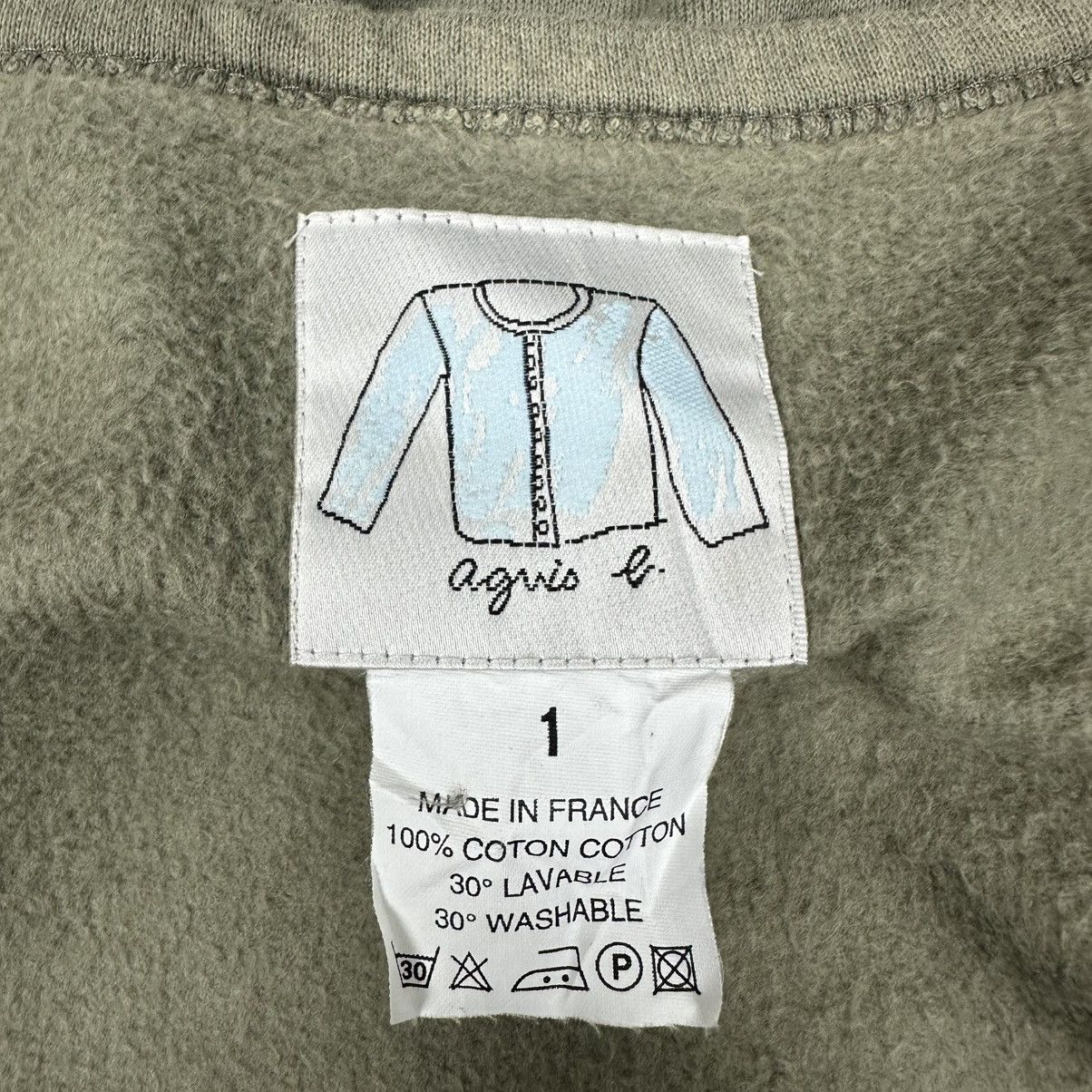 agnes b. AGNES B FRANCE SNAP BUTTON CARDIGAN Size S / US 4 / IT 40 - 9 Thumbnail
