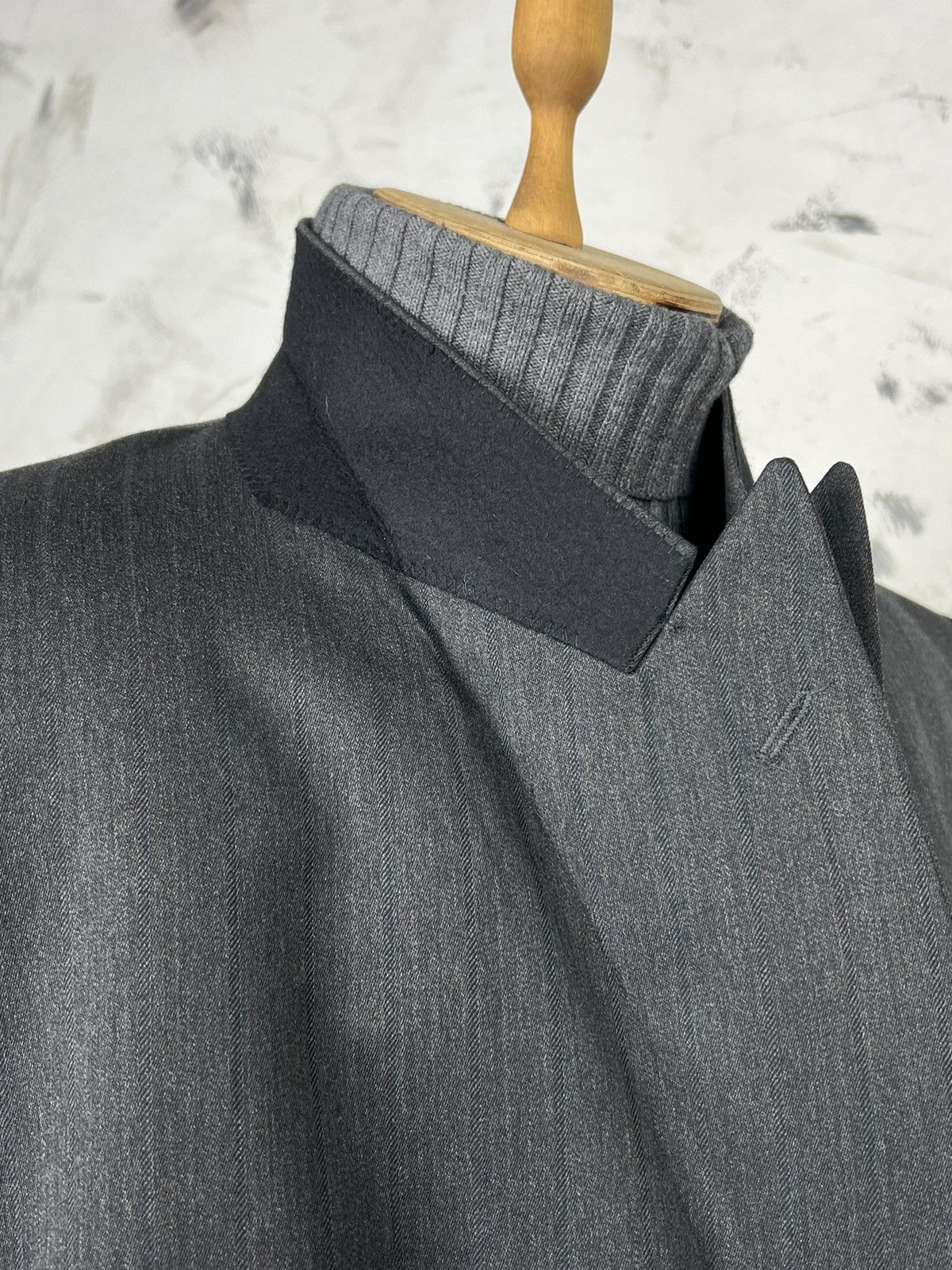 Marks & Spencer Marks & Spencer Double Breasted Wool Blazer Suit Jacket 56 Size 52R - 7 Thumbnail