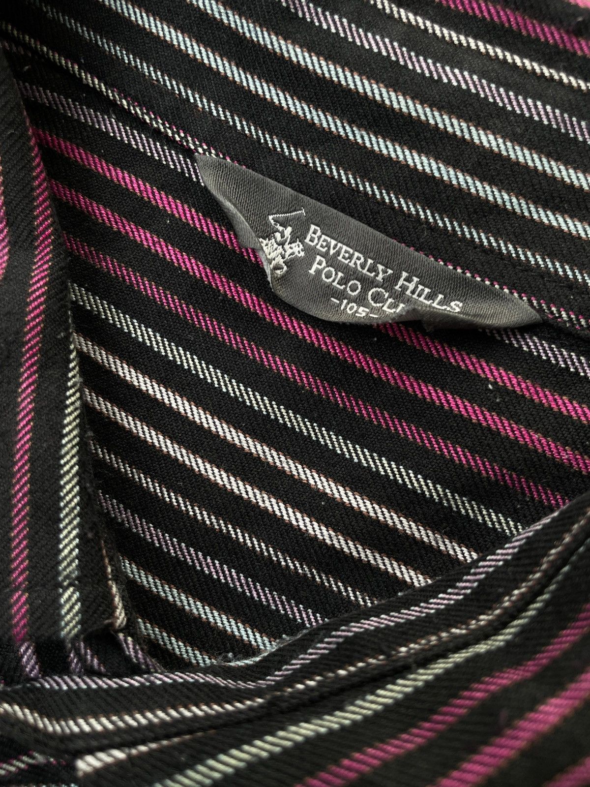 Beverly Hills Polo Club Beverly Hills Polo Club Striped Buttom Up Longsleeve Shirt Size US XL / EU 56 / 4 - 4 Thumbnail
