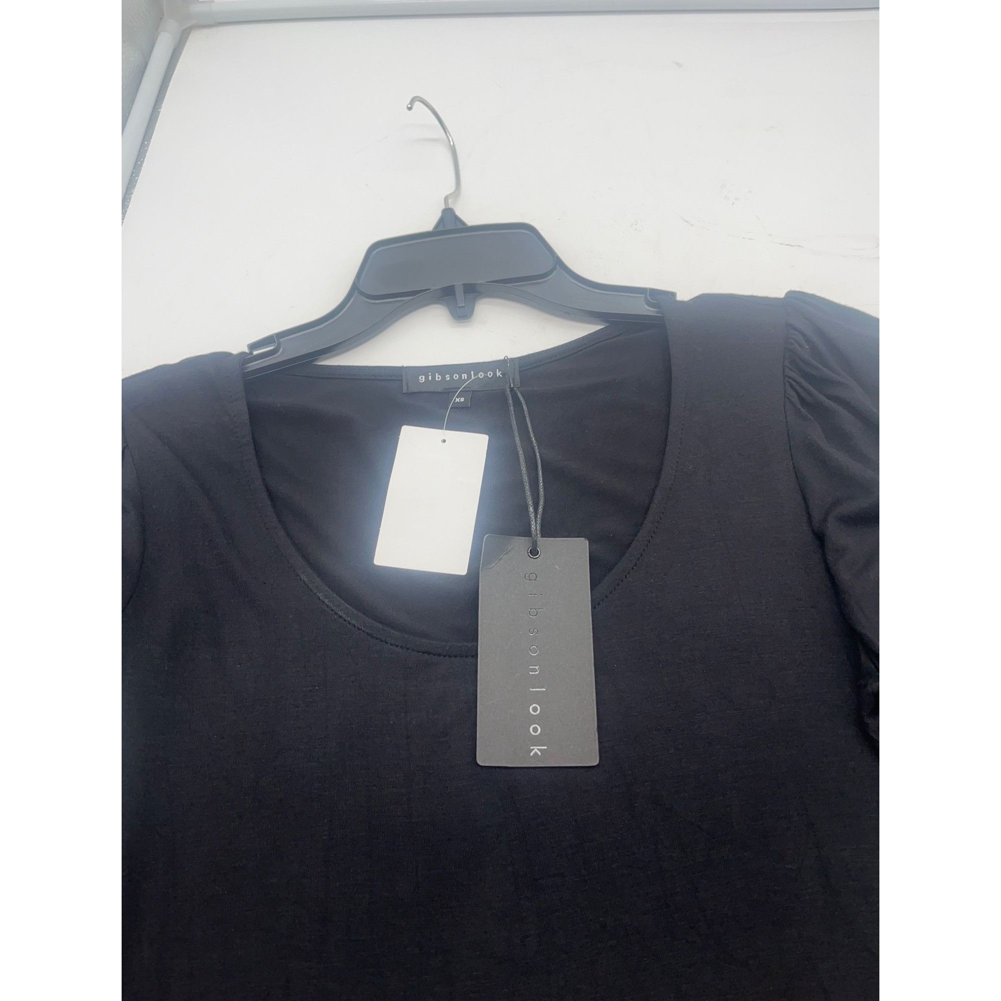 Other Gibsonlook Scoop Neck Puff Sleeve Top In Black, XS Size XS / US 0-2 / IT 36-38 - 6 Thumbnail