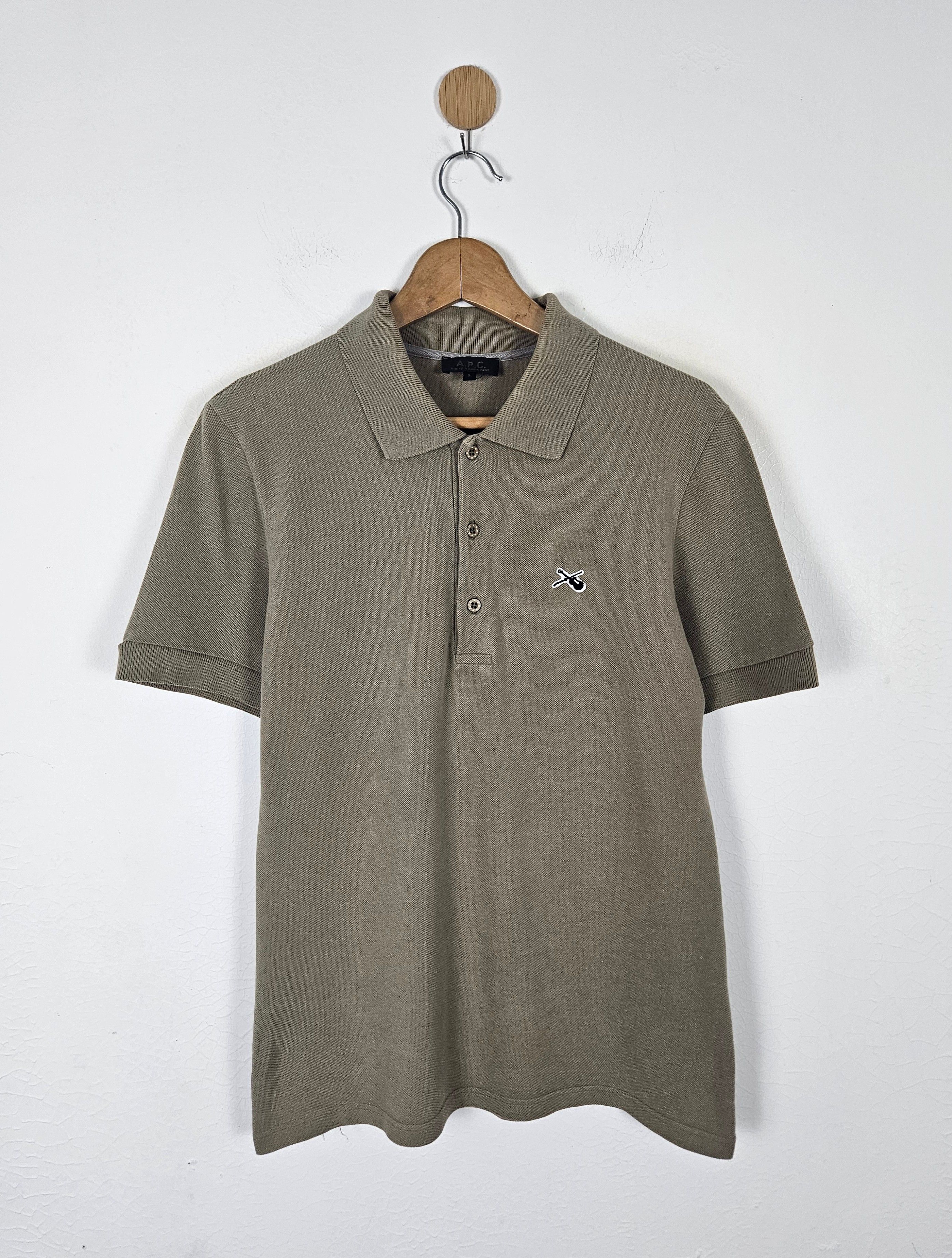 A.P.C. APC polo shirt Size US M / EU 48-50 / 2 - 1 Thumbnail