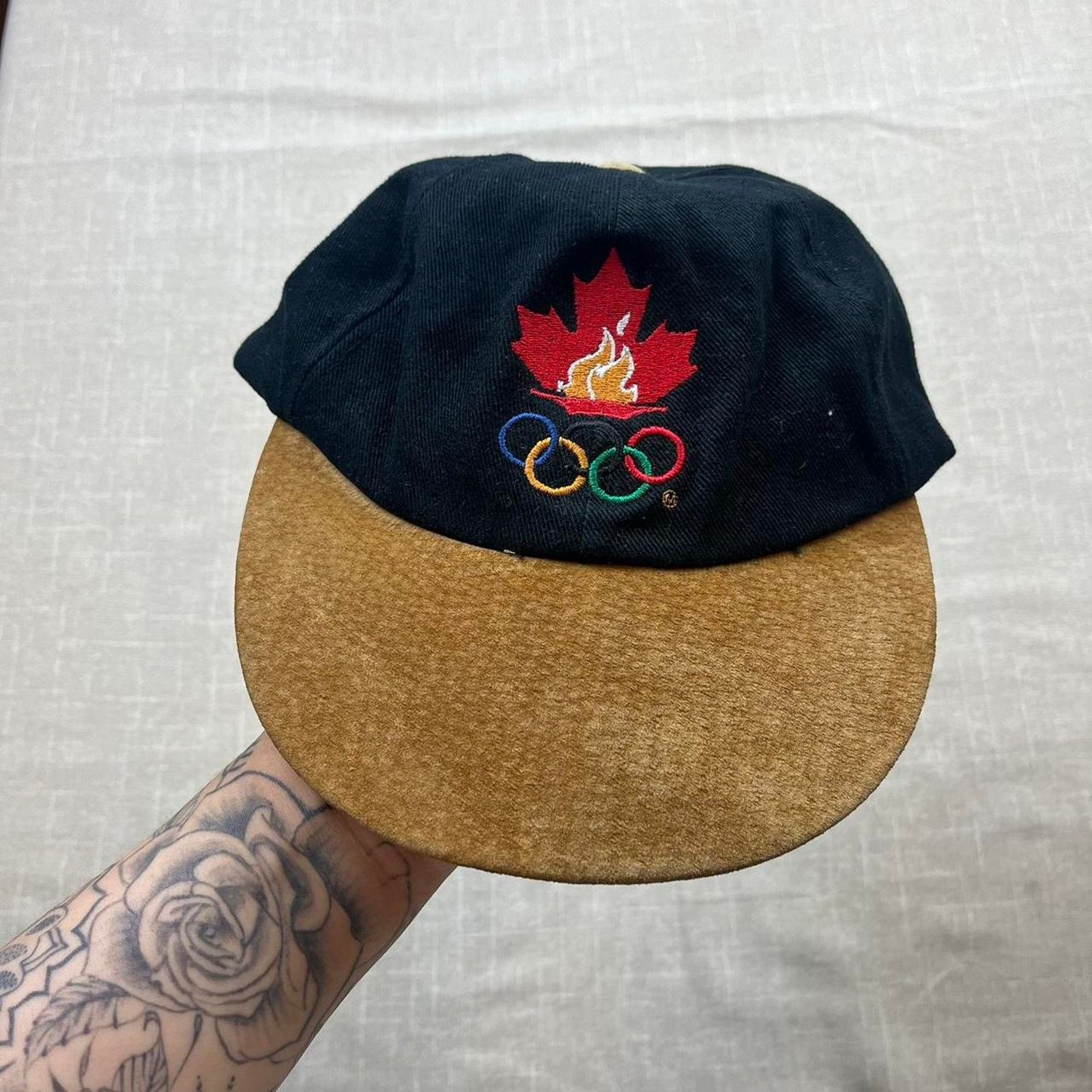 Vintage Vintage Atlanta 1996 Olympics Strapback Hat Size ONE SIZE - 3 Thumbnail