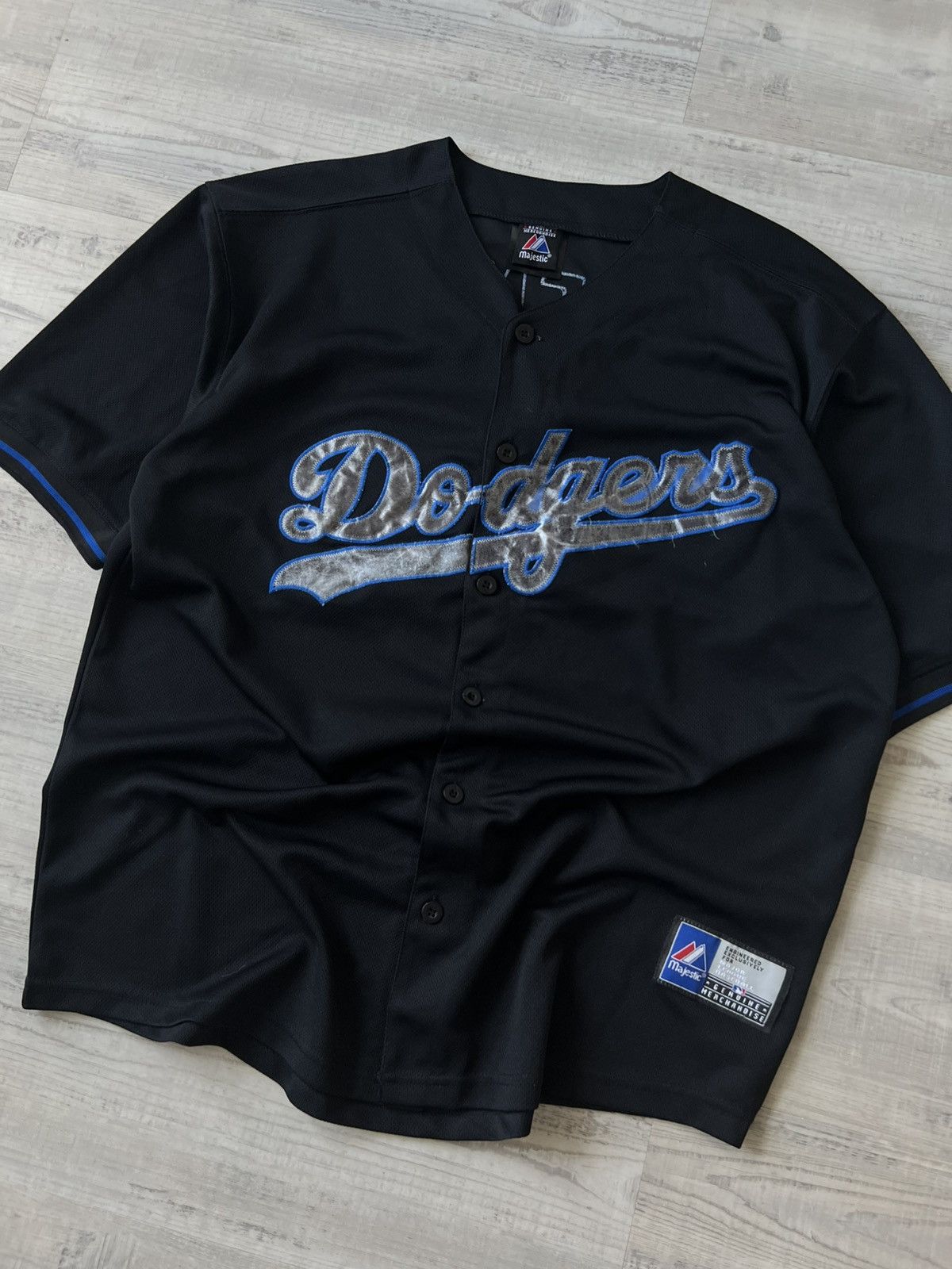 Vintage Vintage MLB LA Dodgers Kemp Stitched Baseball Jersey Size US XL / EU 56 / 4 - 1 Thumbnail