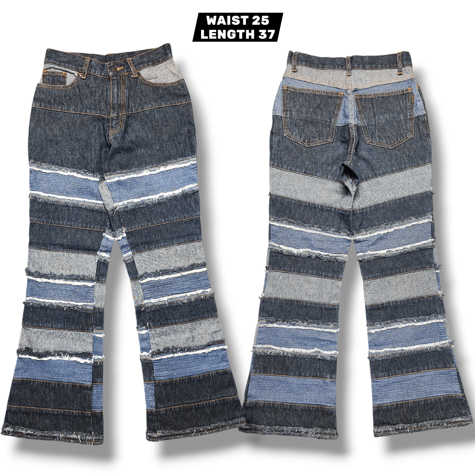 Hysteric Glamour Hagi Flared Denim Patchwork Inspired Hysteric Glamour Size 25" / US 0 / IT 36 - 1 Thumbnail