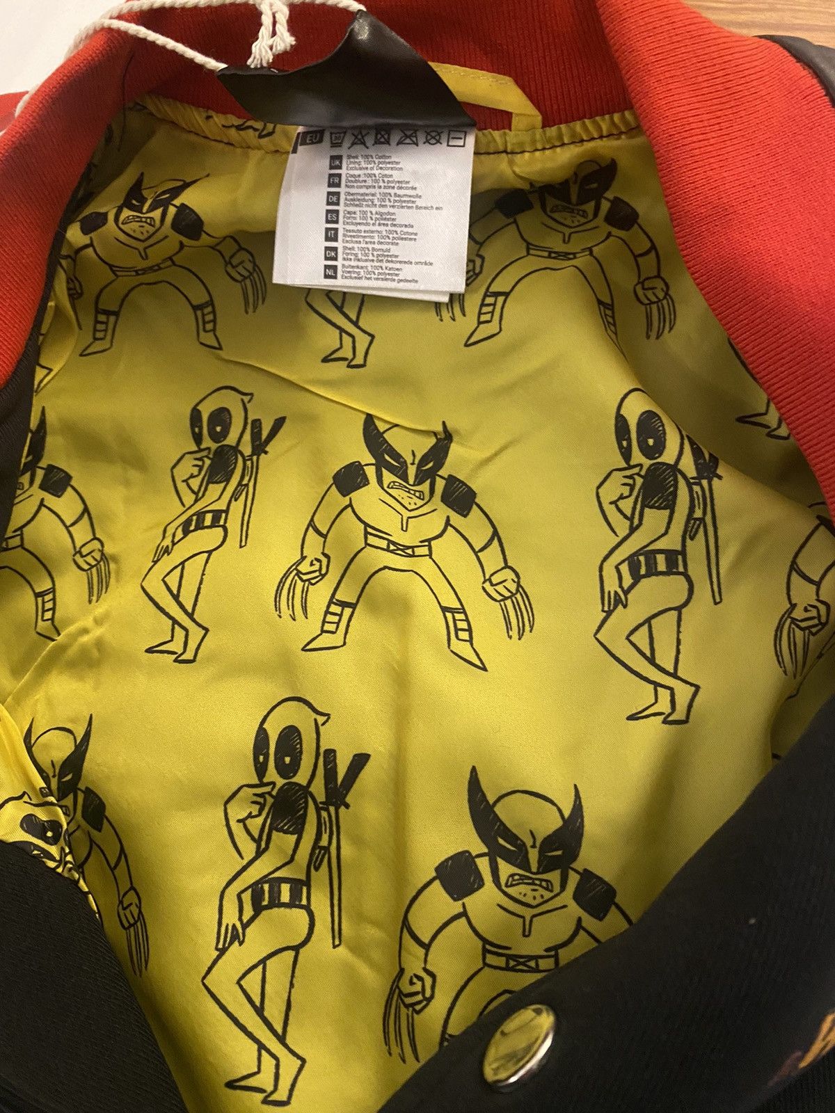 Marvel Comics Marvel Deadpool and Wolverine Varsity Jacket Size S Size US S / EU 44-46 / 1 - 3 Thumbnail