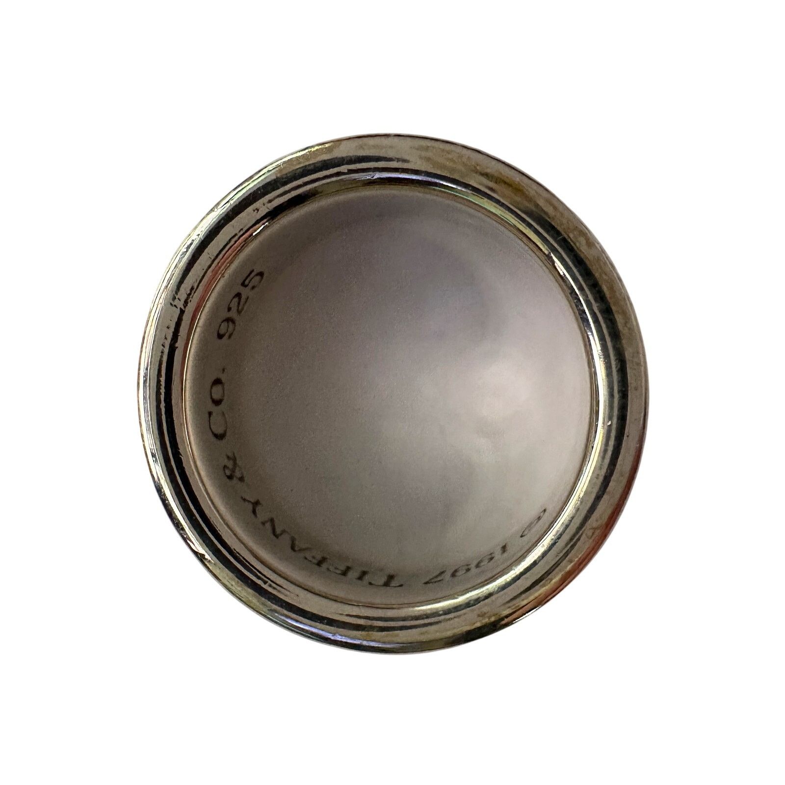Tiffany & Co. Tiffany & Co Thick 1837 Sterling Silver Ring - Size 5 Size ONE SIZE - 8 Thumbnail
