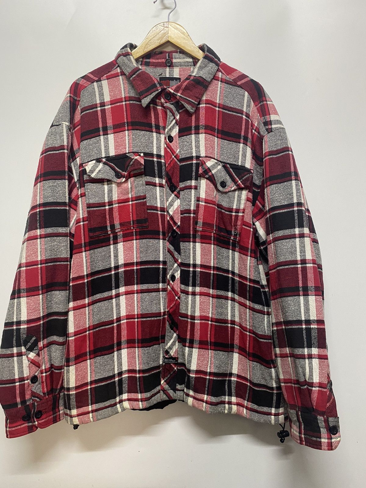 Japanese Brand × Southpole Vintage Southpole Shirt Plaid Lining Button Up Size US XL / EU 56 / 4 - 1 Thumbnail