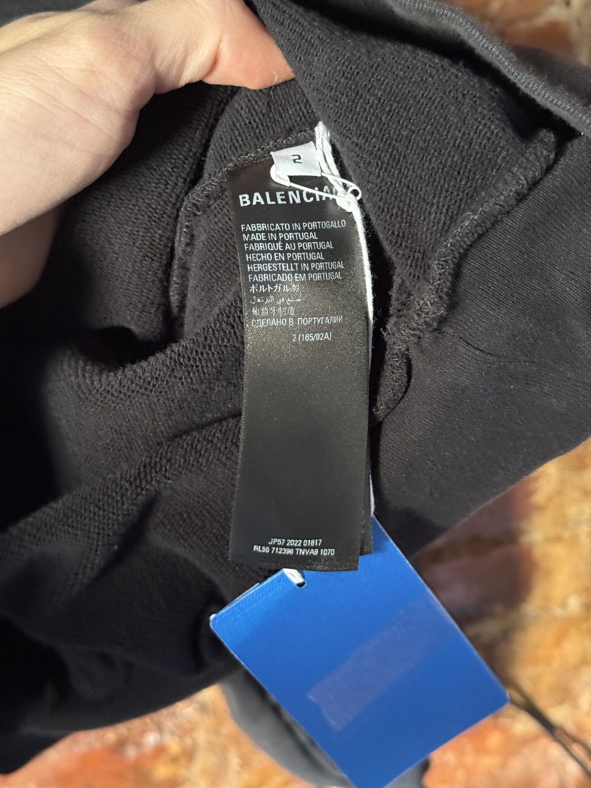 Adidas × Balenciaga New! 🥊 Balenciaga Adidas Embroidered Hoodie Size US M / EU 48-50 / 2 - 3 Thumbnail