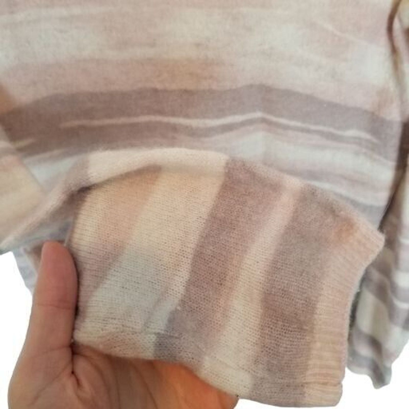 Vince Vince Womens Wool Cashmere Sweater Coastal Grandma Earthy L Size L / US 10 / IT 46 - 4 Thumbnail