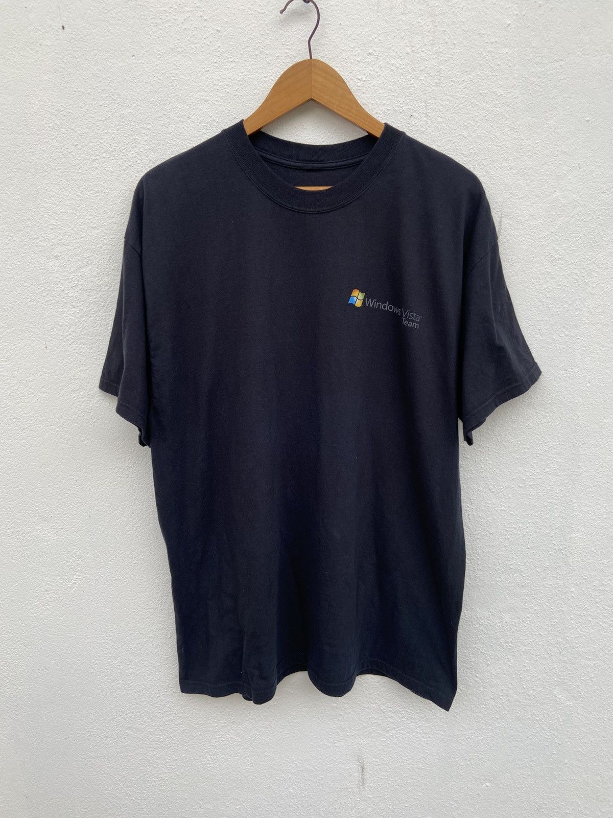 Microsoft Vintage Microsoft Vista t shirt Apple Size US XL / EU 56 / 4 - 4 Thumbnail