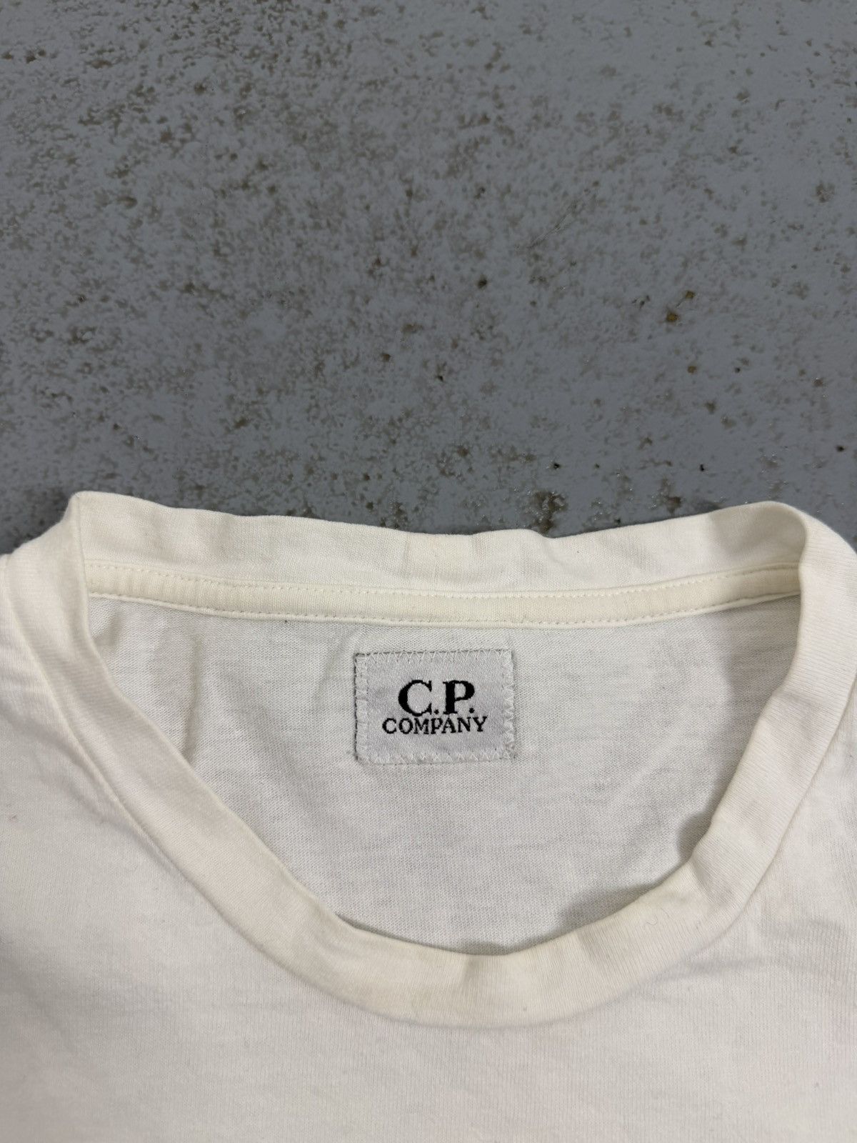 C.P. Company Vintage C.P. Company Cotton Logo Single Stitch T-Shirt Size US L / EU 52-54 / 3 - 8 Thumbnail