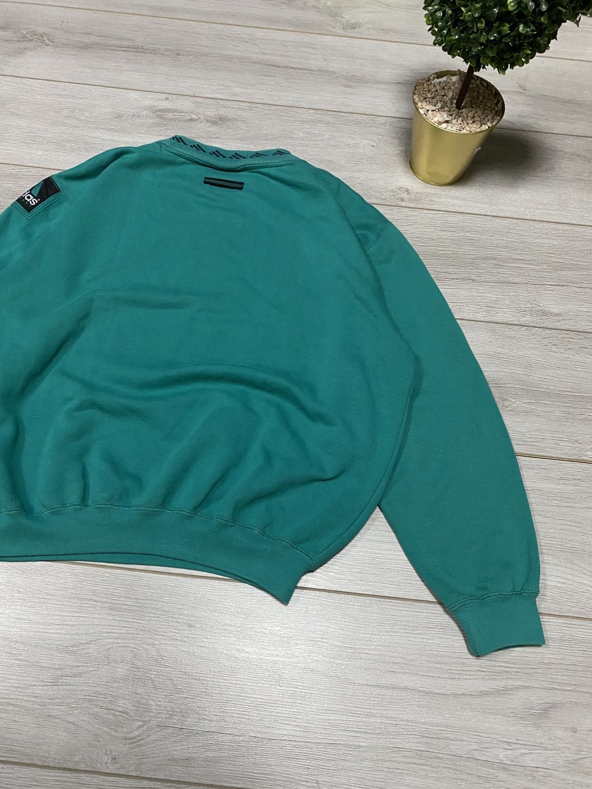 Adidas Adidas Equipment 90s monogram vintage sweatshirt big logo Size US M / EU 48-50 / 2 - 11 Thumbnail