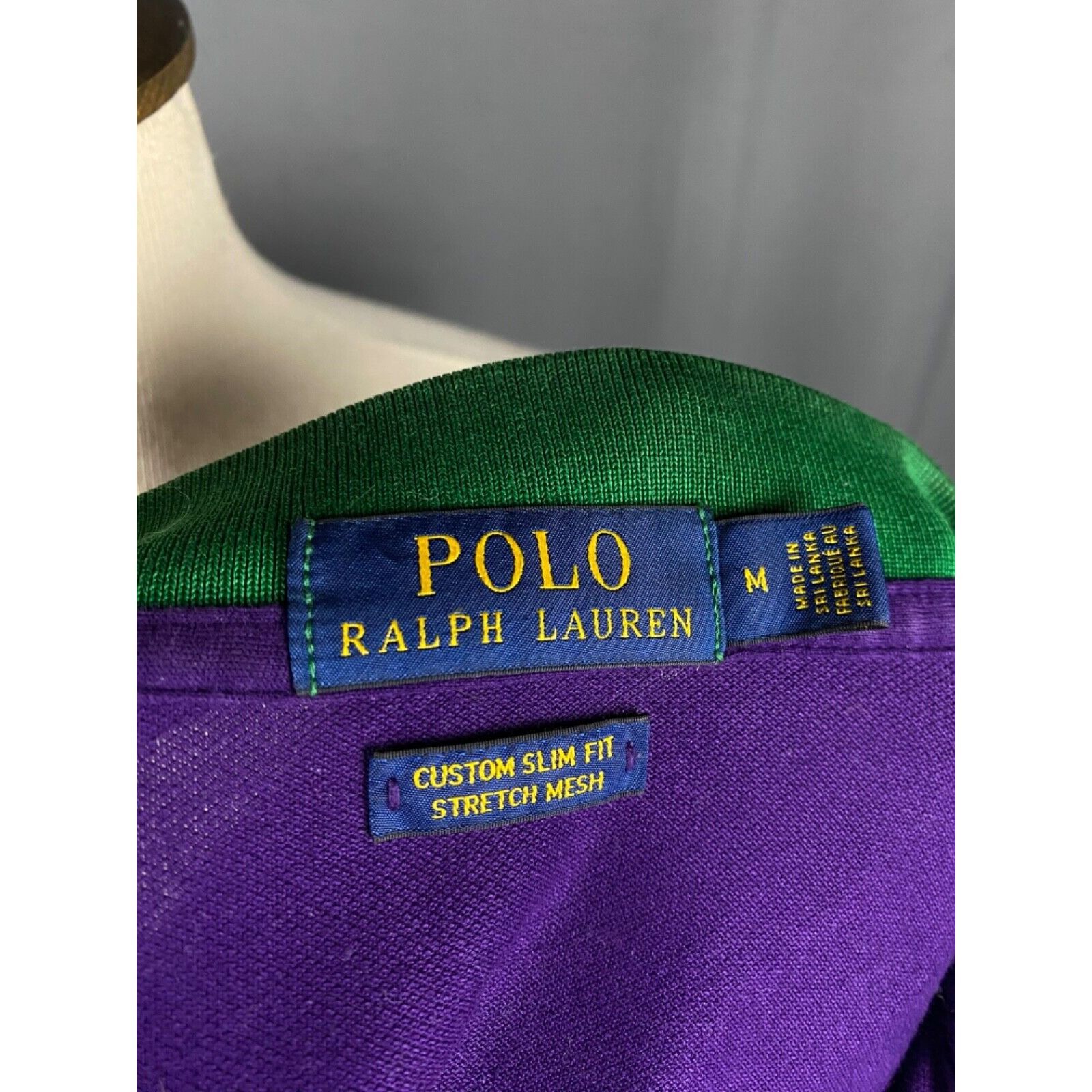 Polo Ralph Lauren MINT! Ralph Lauren Small Logo Men's Purple Polo T-Shirt Size Size US M / EU 48-50 / 2 - 11 Thumbnail
