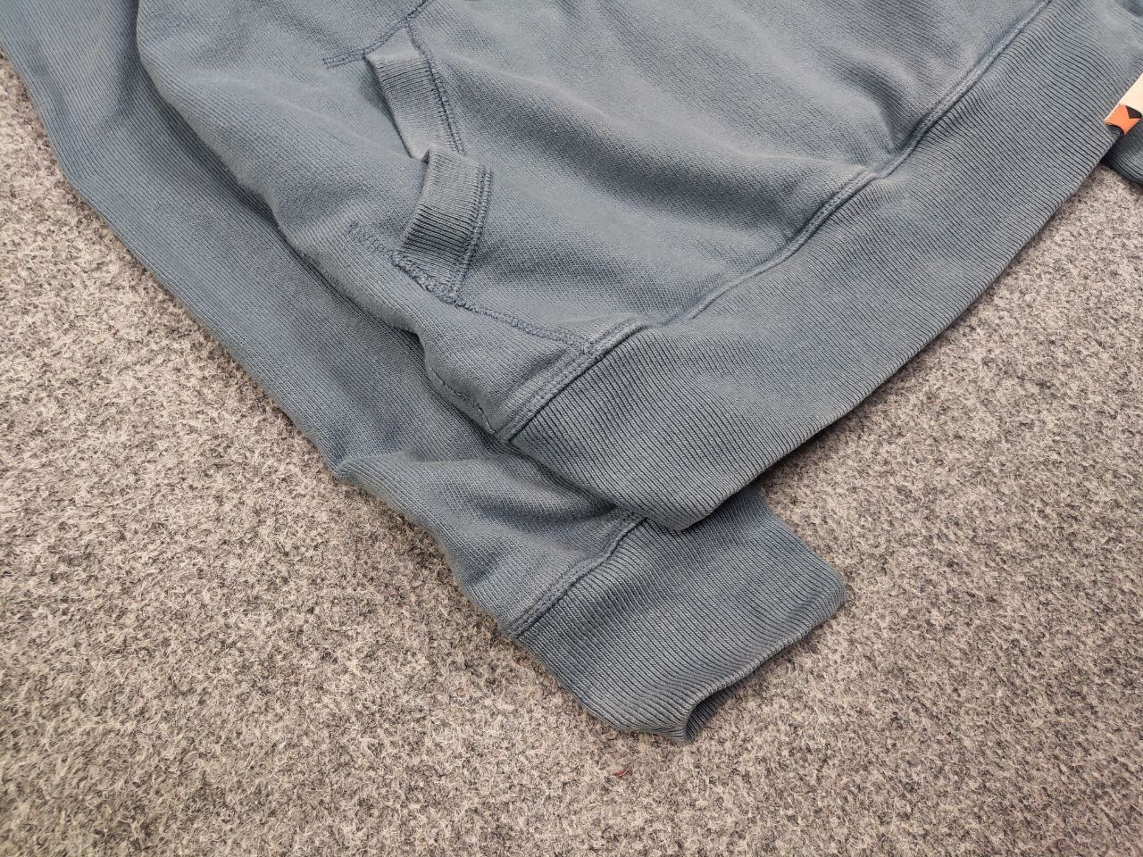 Finisterre Design Blank Light Blue Cotton Hoodie, Men's (Size M) — image 6 of 6