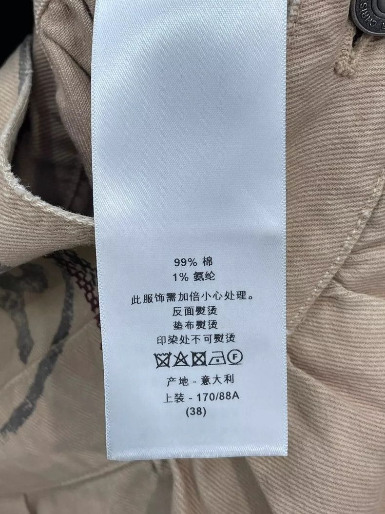Dior Dior Letter logo bib pants 2504-Nextarrow Size 25" / US 0 / IT 36 - 7 Thumbnail
