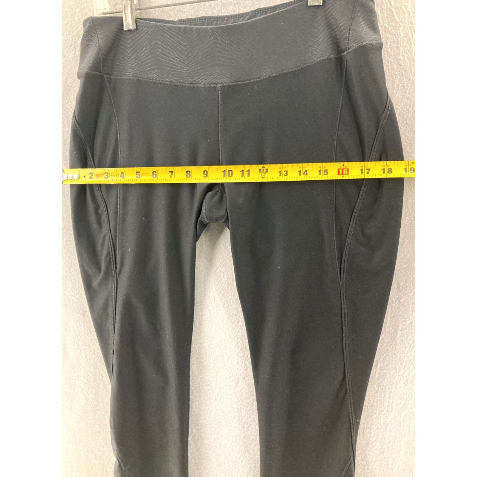 Asics ASICS Women's Leggings Yoga Pants Workout Running Old Rose L EUC Black XS-XL Legging Style Athleisure Pants Womens Size 36" / US 14 / IT 50 - 3 Thumbnail