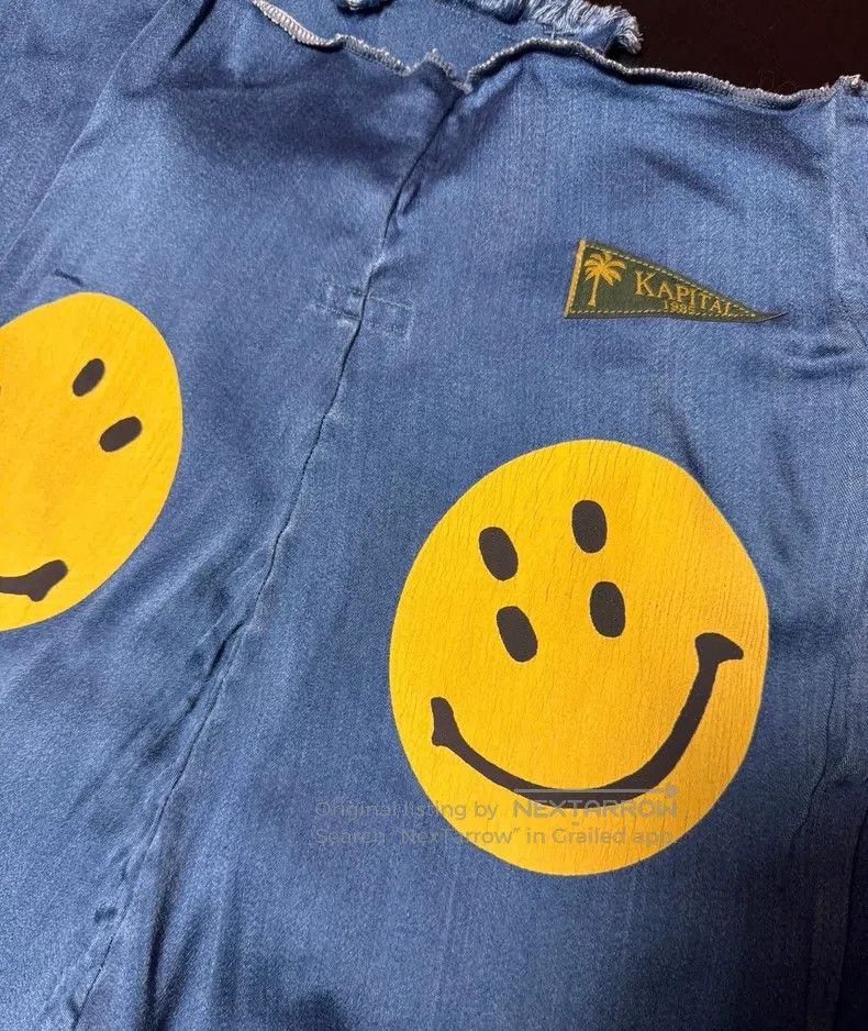 Kapital Kapital Size 1 Smiley face string label leggings Size US 30 / EU 46 - 3 Thumbnail