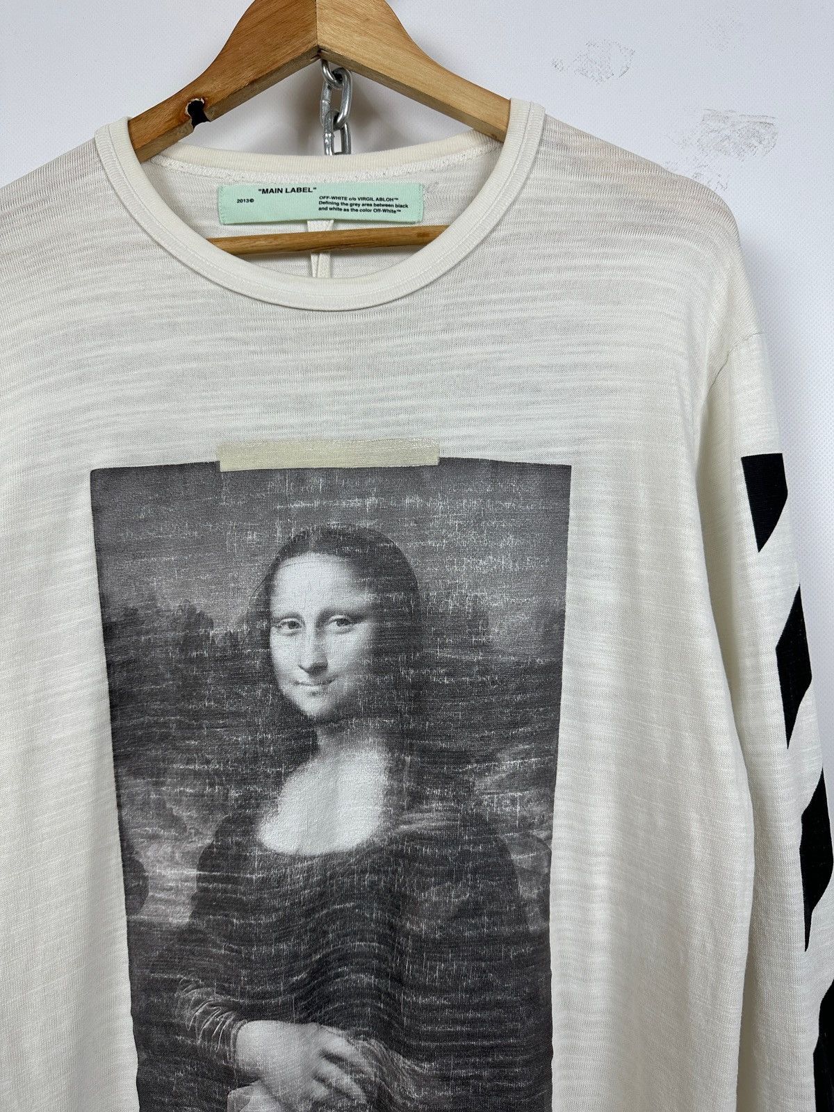 Off-White Off-White Mona Lisa Temperature Long Sleeve Shirt Size US M / EU 48-50 / 2 - 8 Thumbnail