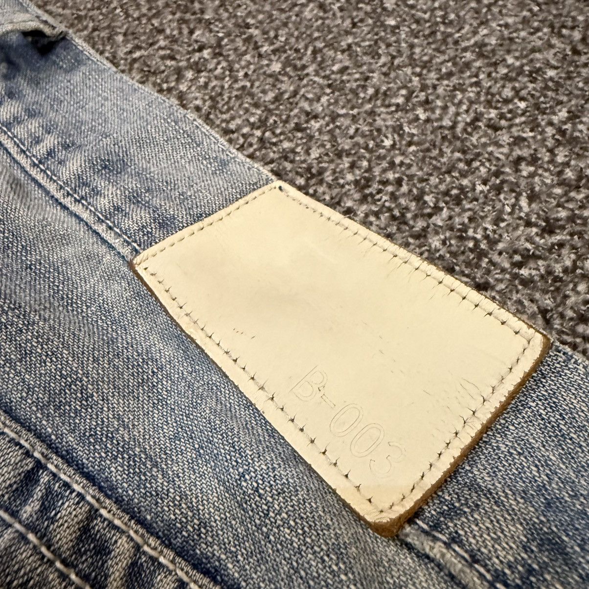 Undercover × Uniqlo 🔥🇯🇵 90s Flared S003 Uniqlo Faded Distressed Dirty Wash Denim Size US 32 / EU 48 - 9 Thumbnail