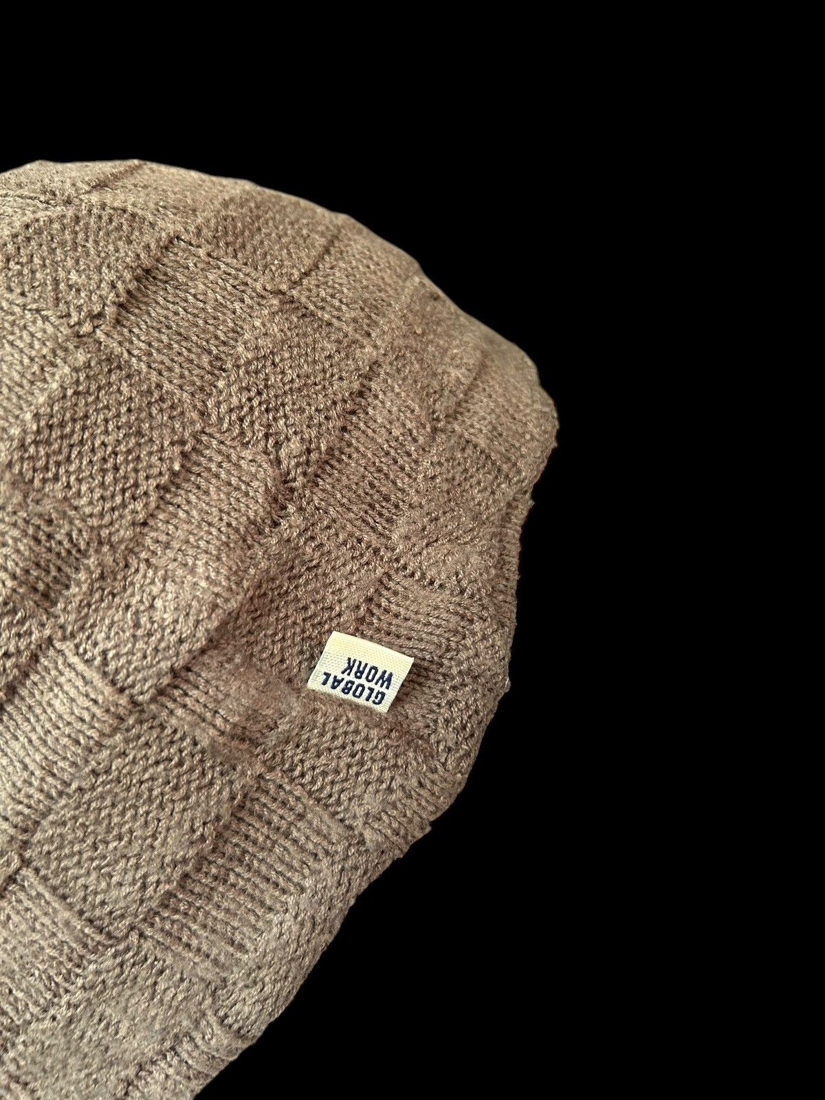 Japanese Brand × Kapital × Vintage Distressed Design Japanese Brand Reversible big Beanie Hat🎌☠️ Size ONE SIZE - 5 Thumbnail