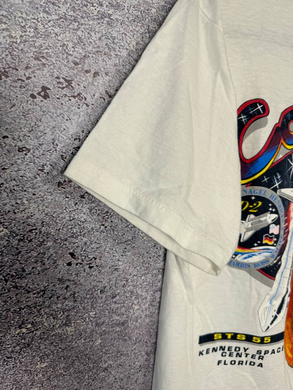 Vintage 90's Vintage Official 1993 NASA Space Shuttle Columbia Tee Size US M / EU 48-50 / 2 - 5 Thumbnail