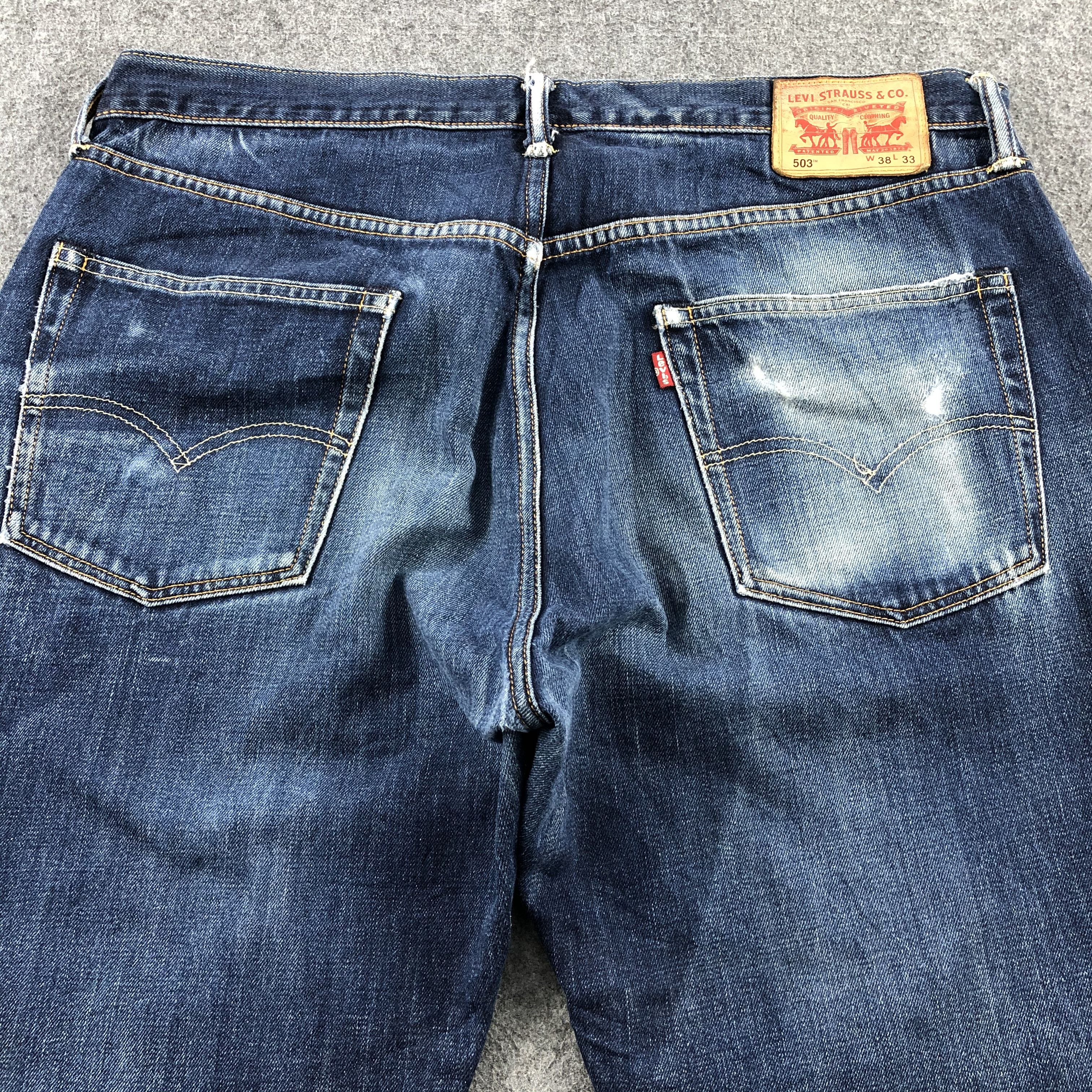 Levi's × Vintage Vintage Blue Wash Levis 503 Jeans-JM1918 Size US 38 / EU 54 - 5 Thumbnail