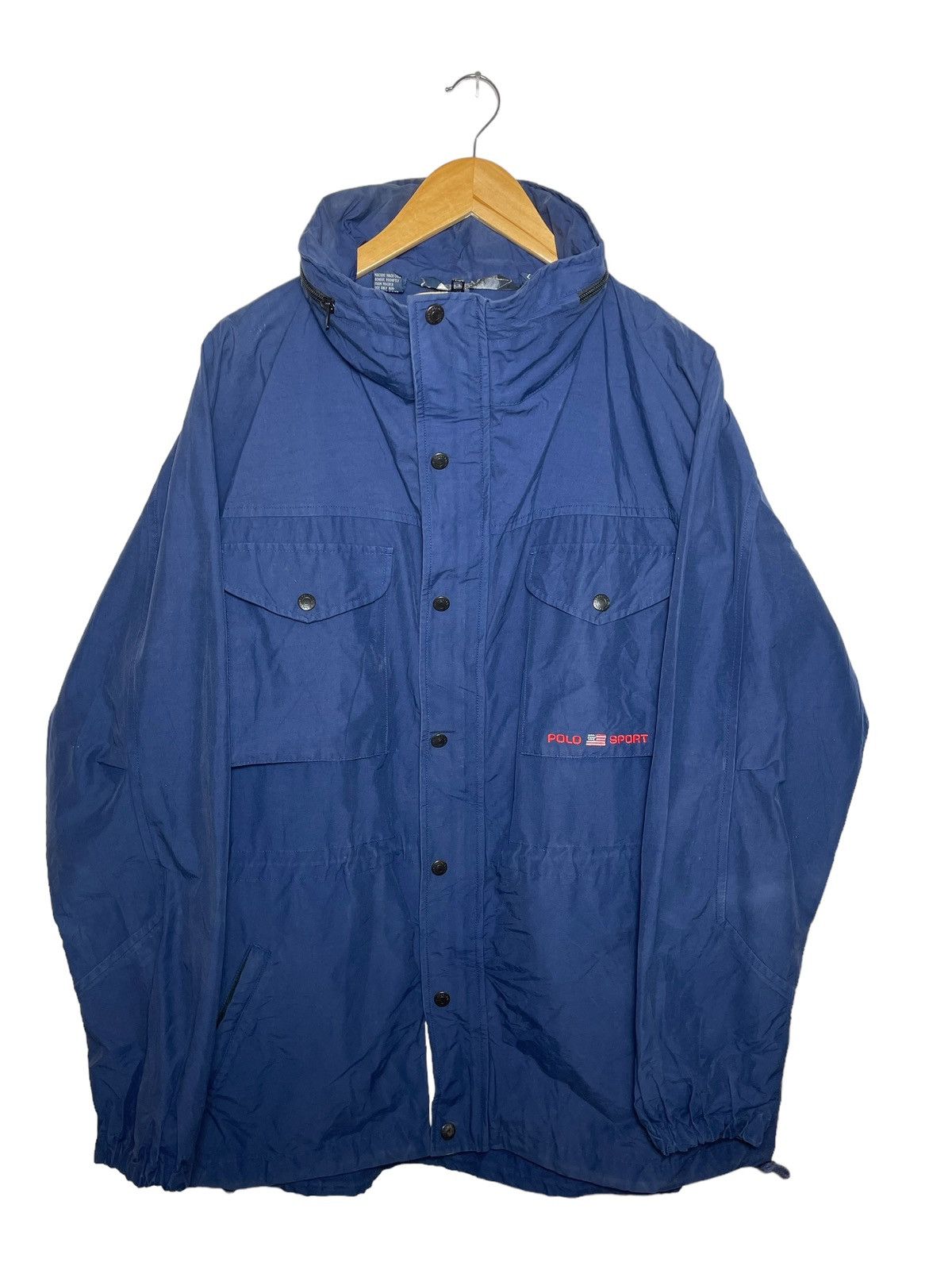 Polo Ralph Lauren × Vintage Vintage Polo Sport Polo Ralph Laurent jacket Size US XL / EU 56 / 4 - 1 Thumbnail