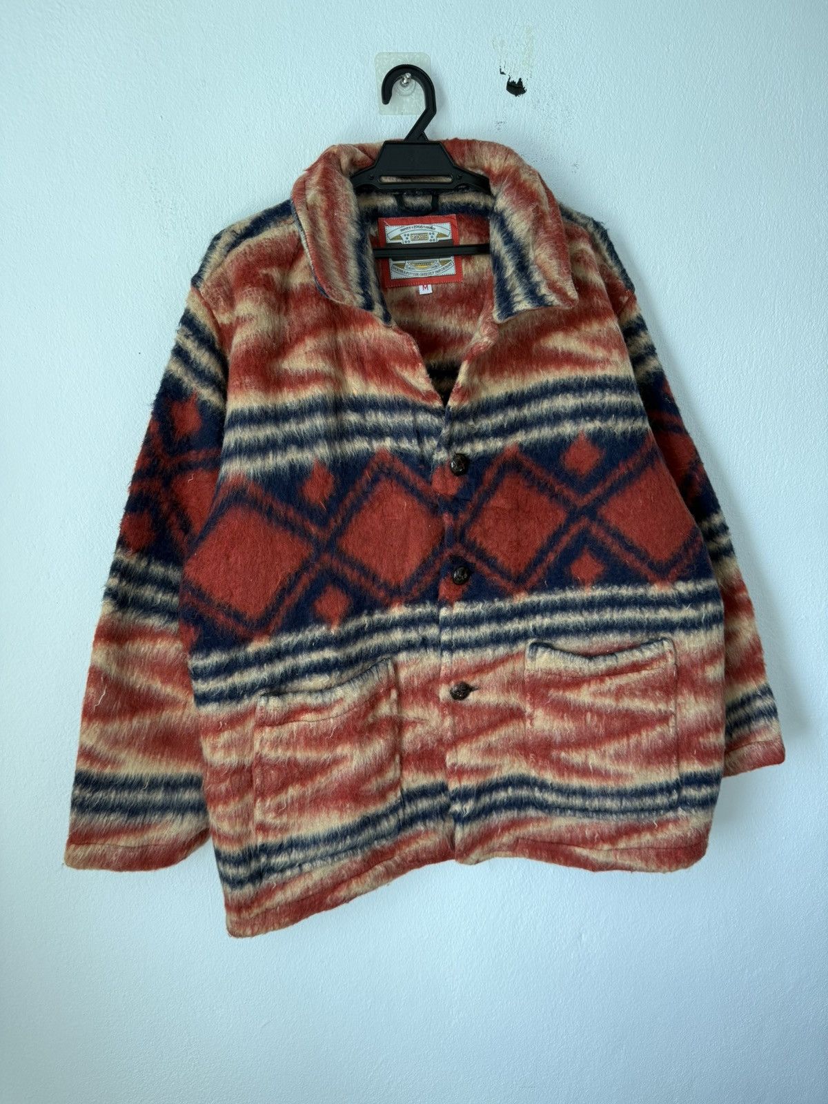 Pendleton VINTAGE B. HOPPER OUTDOOR NAVAJO DESIGN JACKET Size US M / EU 48-50 / 2 - 2 Thumbnail