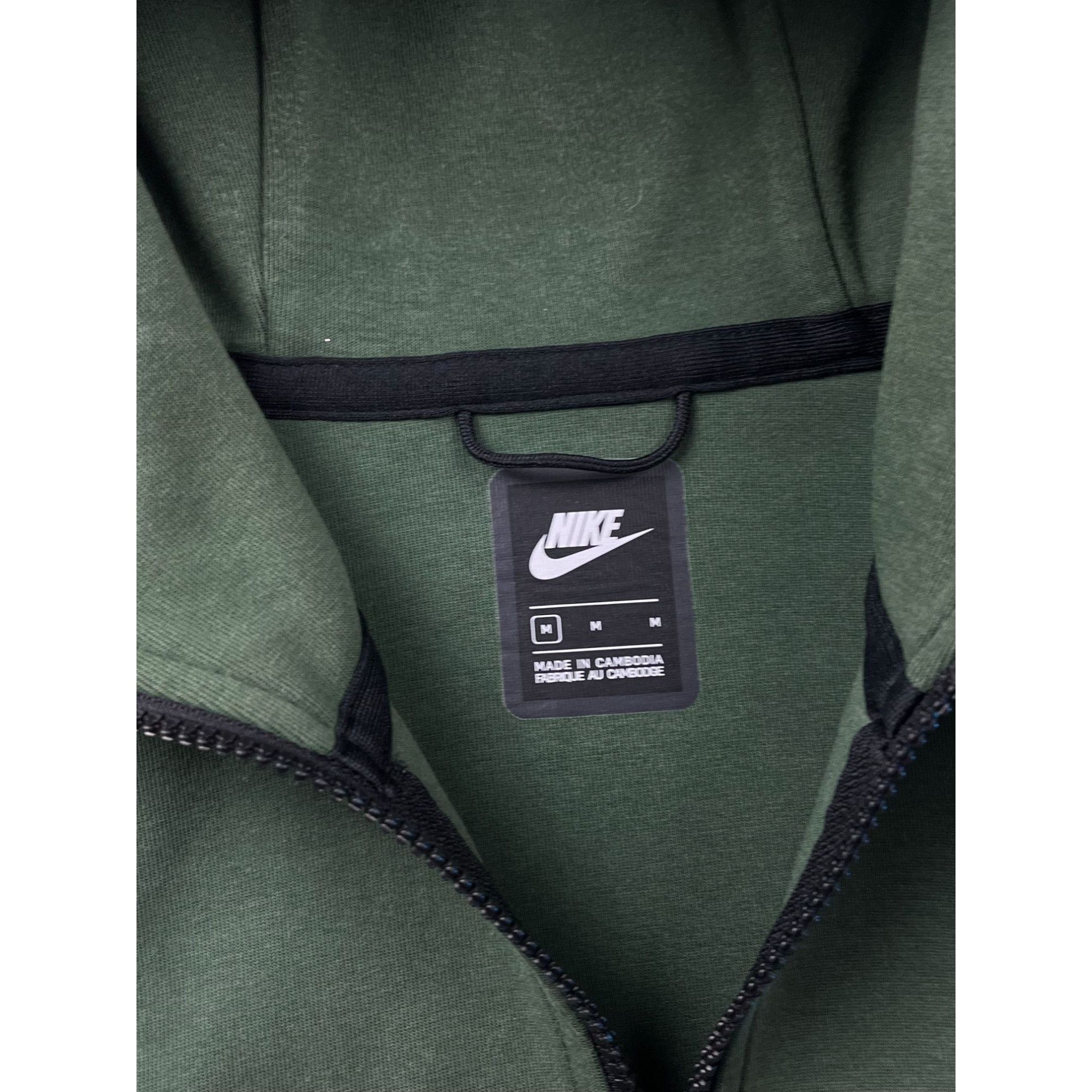 Nike Nike Tech Fleece Full-Zip Hoodie Green Size US M / EU 48-50 / 2 - 3 Thumbnail