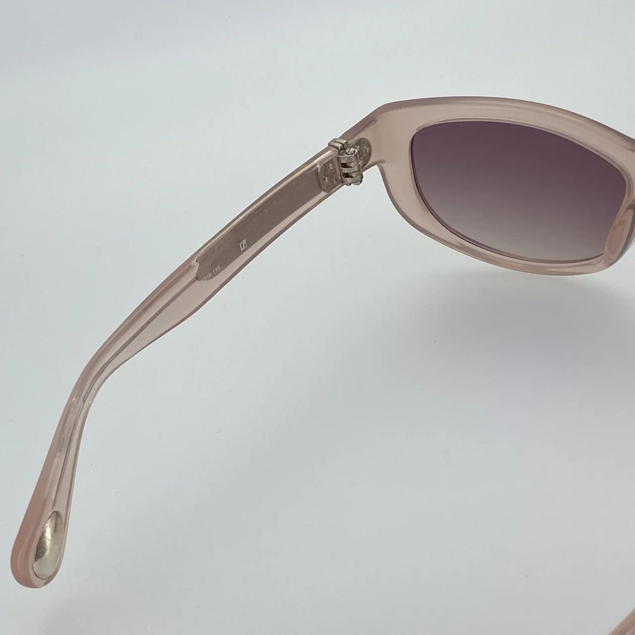 Ann Demeulemeester Ann Demeulemeester Sunglasses Cat Eye Blush Pink and Brown Size ONE SIZE - 9 Thumbnail