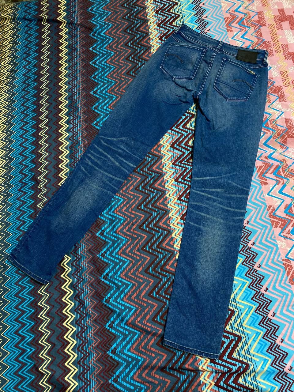 G-Star × Vintage G Star raw Vintage Distressed Skinny Jeans Size 27" / US 4 / IT 40 - 14 Thumbnail