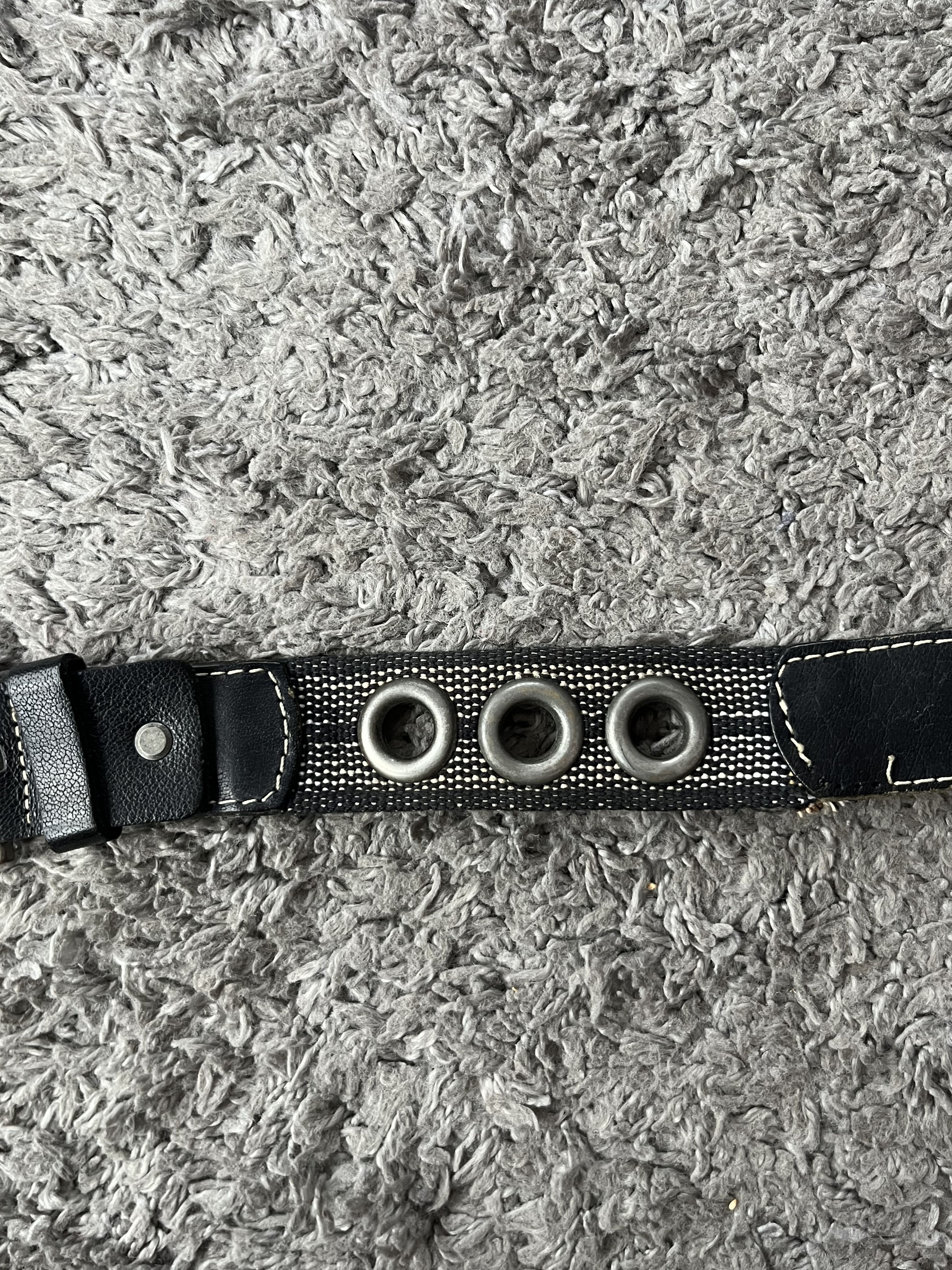 Dolce & Gabbana Vintage Leather Belt Dolce&Gabbana Very Rare Y2K Style Size ONE SIZE - 4 Thumbnail