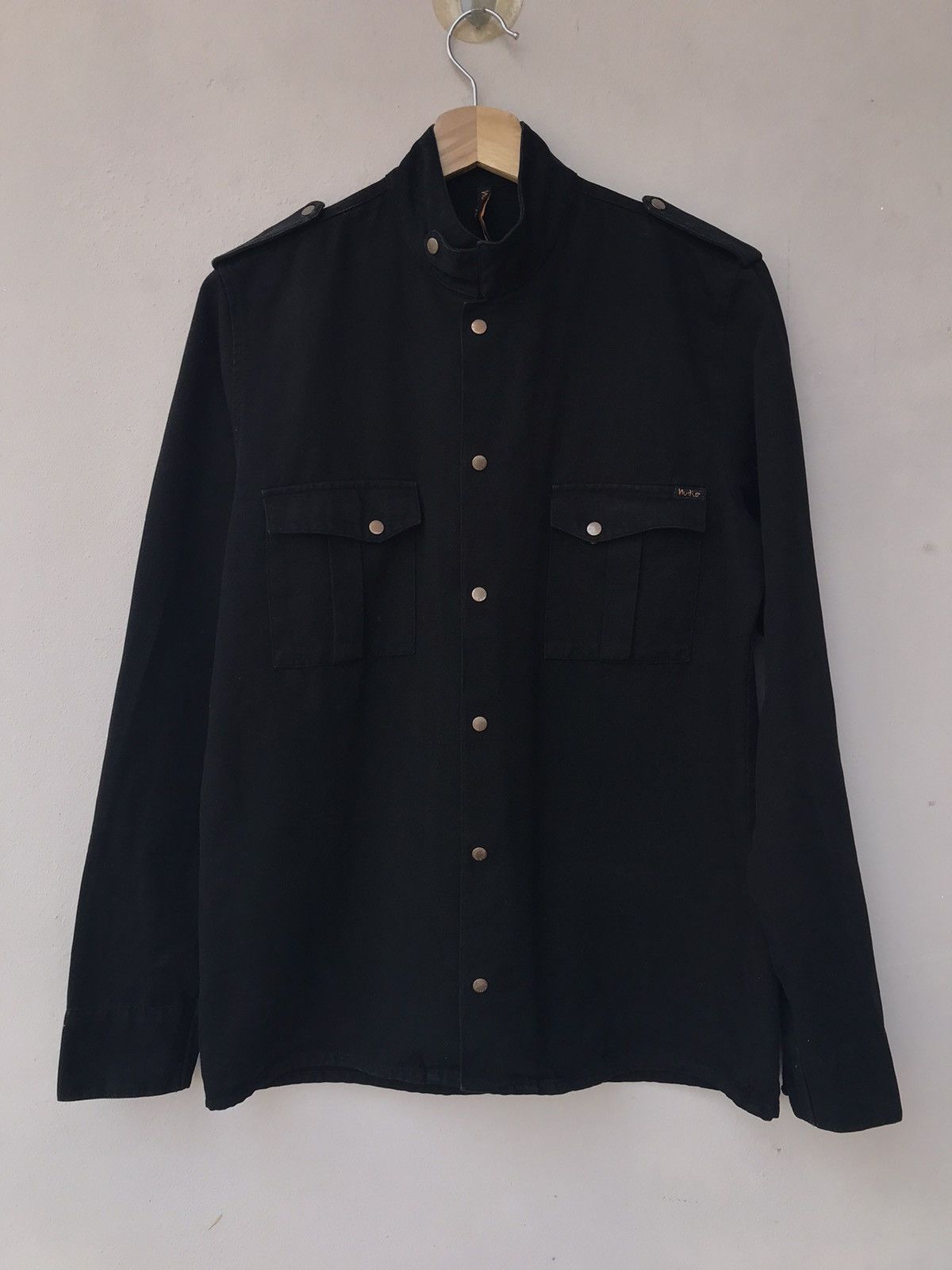 Nudie Jeans Nudie Jeans Perry Org Back 2 Black Jacket | Grailed