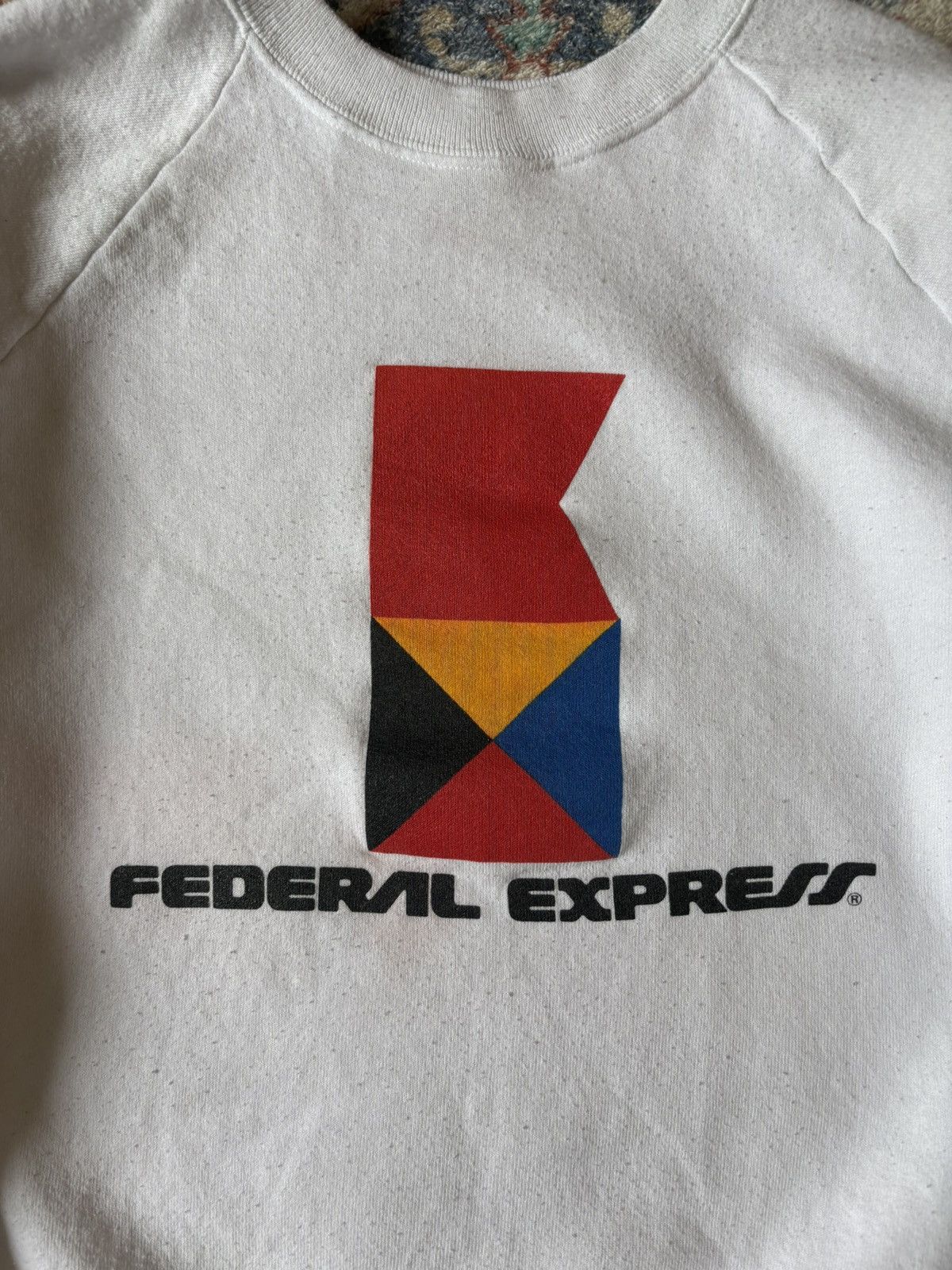 Vintage Vintage Federal Express Logo Crewneck Large Size US L / EU 52-54 / 3 - 4 Thumbnail