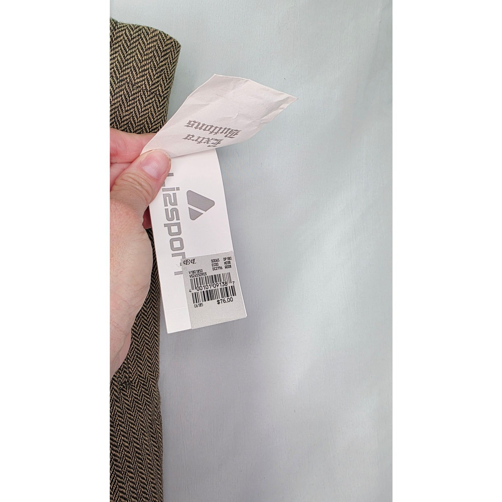 Liz Claiborne Vintage Liz Claiborne Wool Blend Pants Herringbone Brown Size 34" / US 12 / IT 48 - 11 Thumbnail
