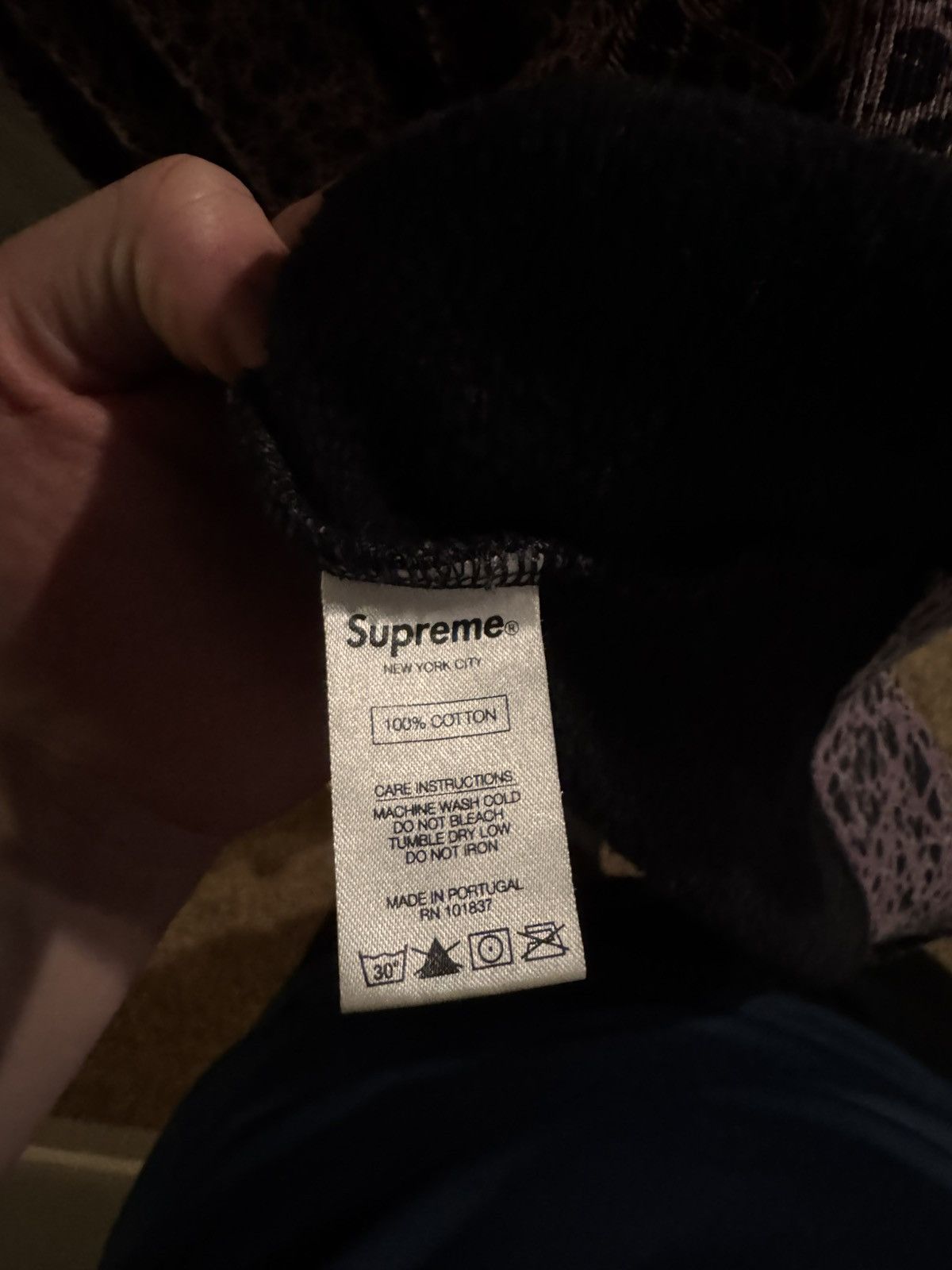 Supreme Supreme Hoodie 19SS Maeble Hooded Sweatshirt Cotton Purple Size US L / EU 52-54 / 3 - 5 Thumbnail