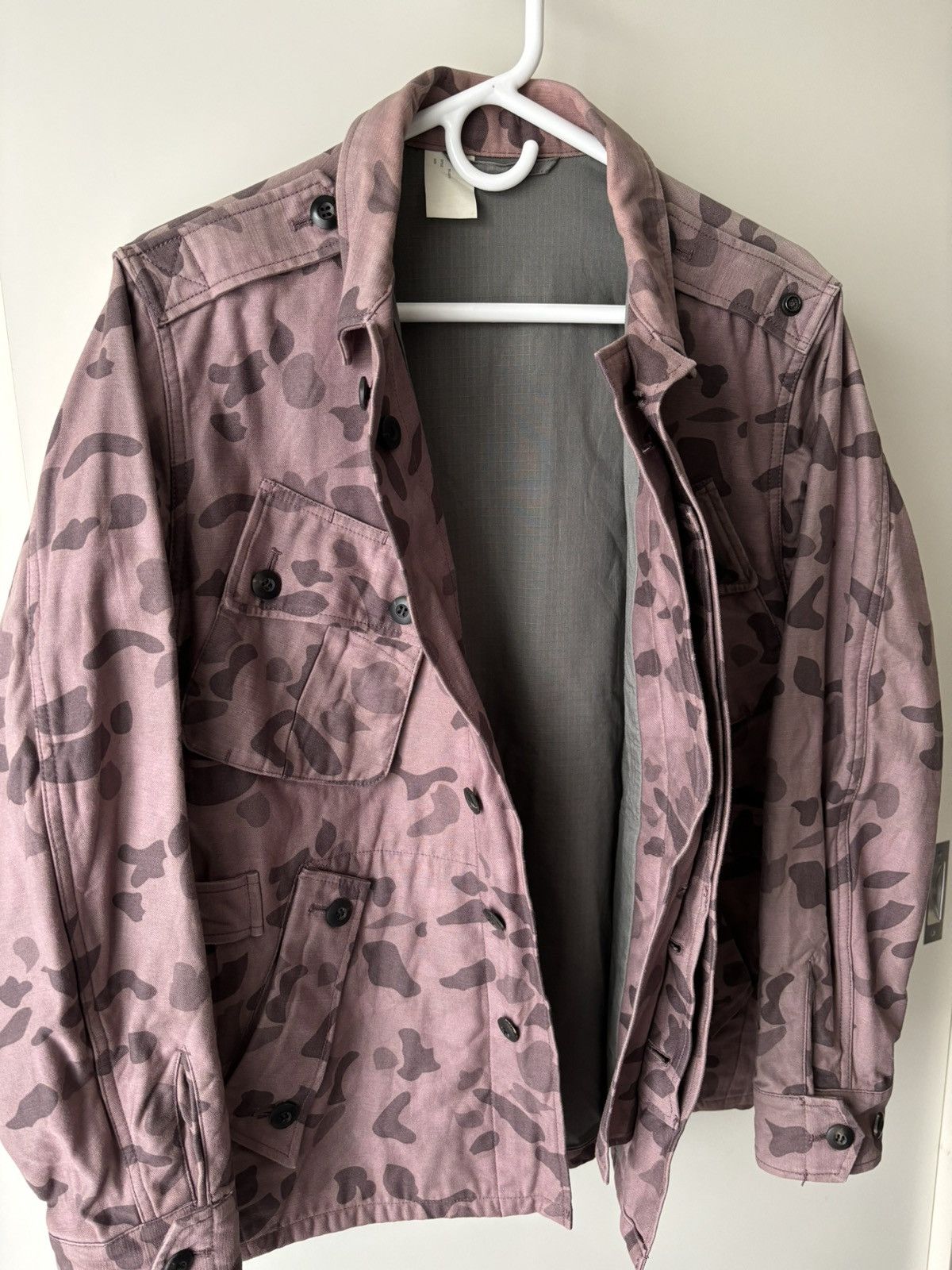 N.Hoolywood N. Hoolywood Purple Camo Military Jacket Size US S / EU 44-46 / 1 - 6 Thumbnail