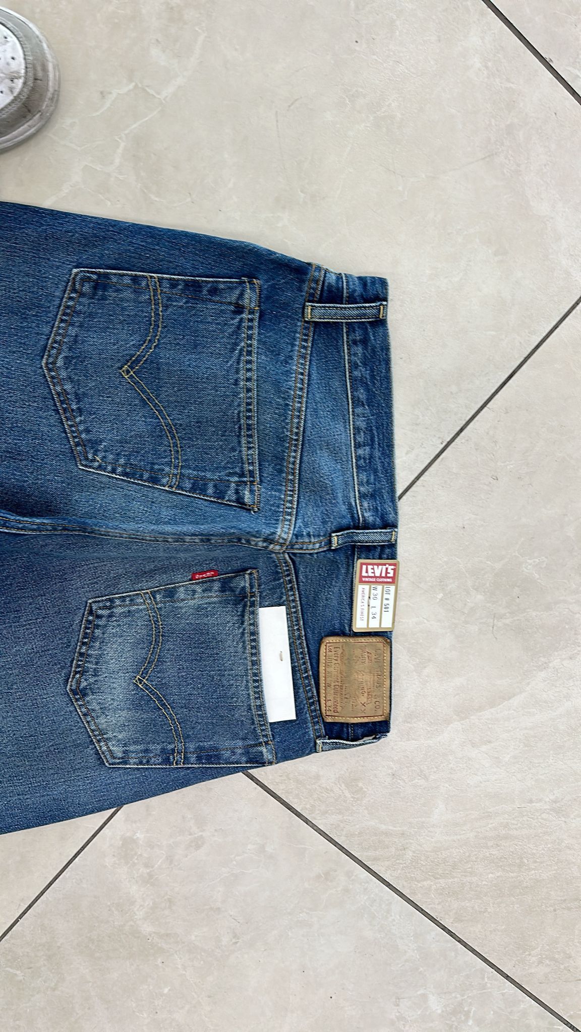 Levi's Vintage Clothing LVC Levi's Vintage Clothing 1954 501XX BigE Selvedge Jeans Size US 30 / EU 46 - 5 Thumbnail