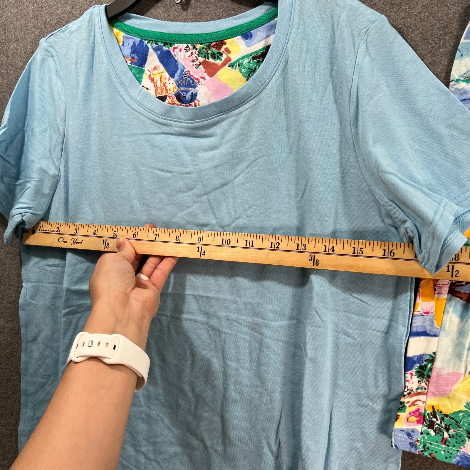 Other Cuddl Duds Cotton Core Scoop Tee and Shorts Pajama Size S / US 4 / IT 40 - 7 Thumbnail