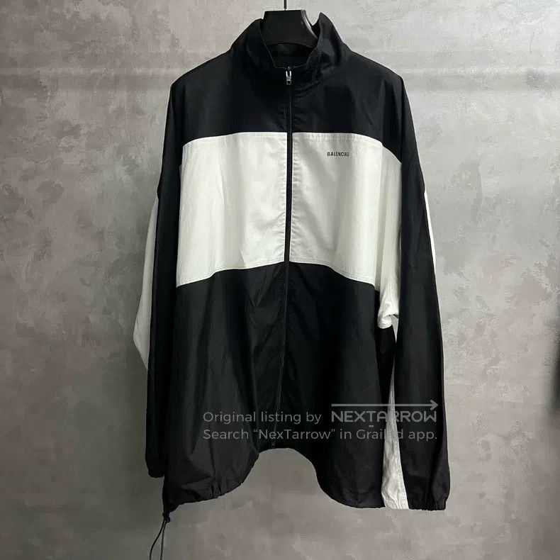 Balenciaga Balenciaga Black and White Color Block Sports Sun Protecti Size US L / EU 52-54 / 3 - 1 Thumbnail